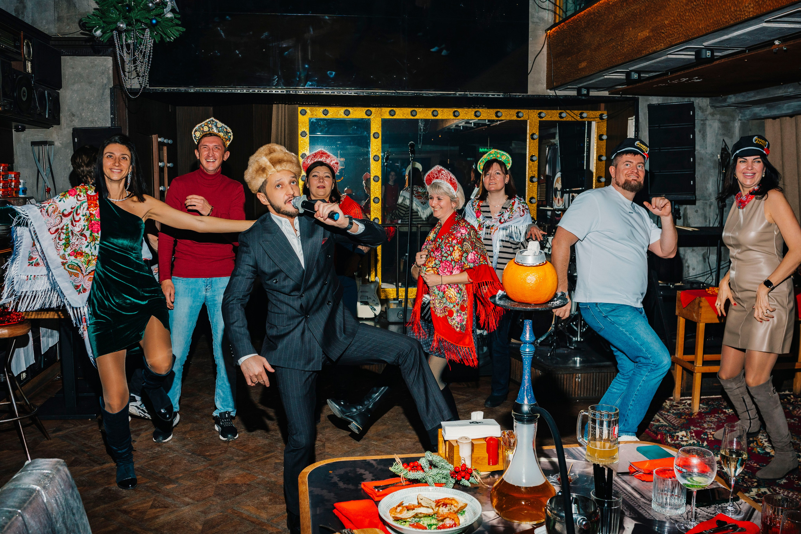 Russian новый Year. Портретный фотограф Москва Белогорцев Сергей