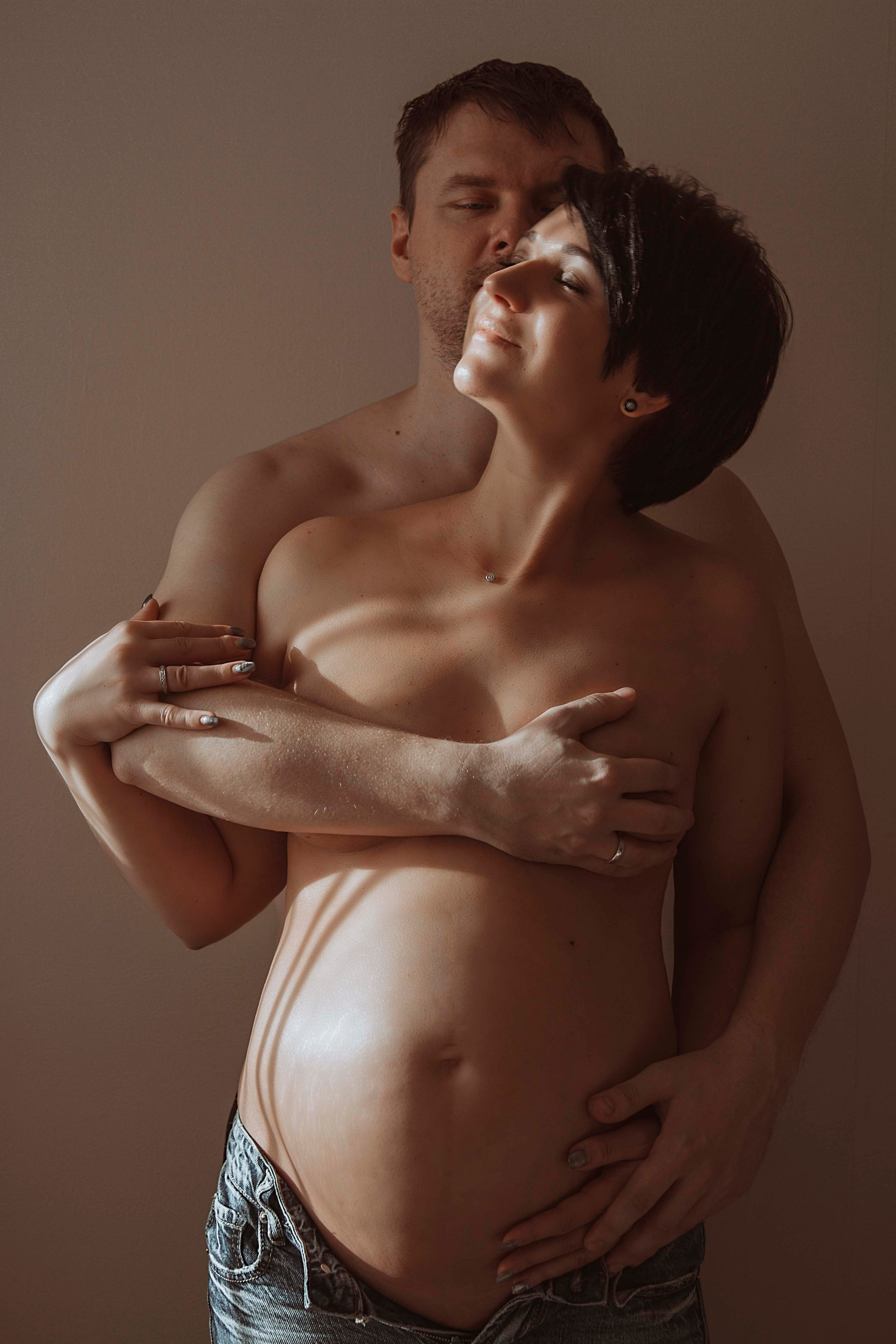 Домашняя съемка с Настей и Михаилом. Фотограф Ольга Бобб Нижний Новгород