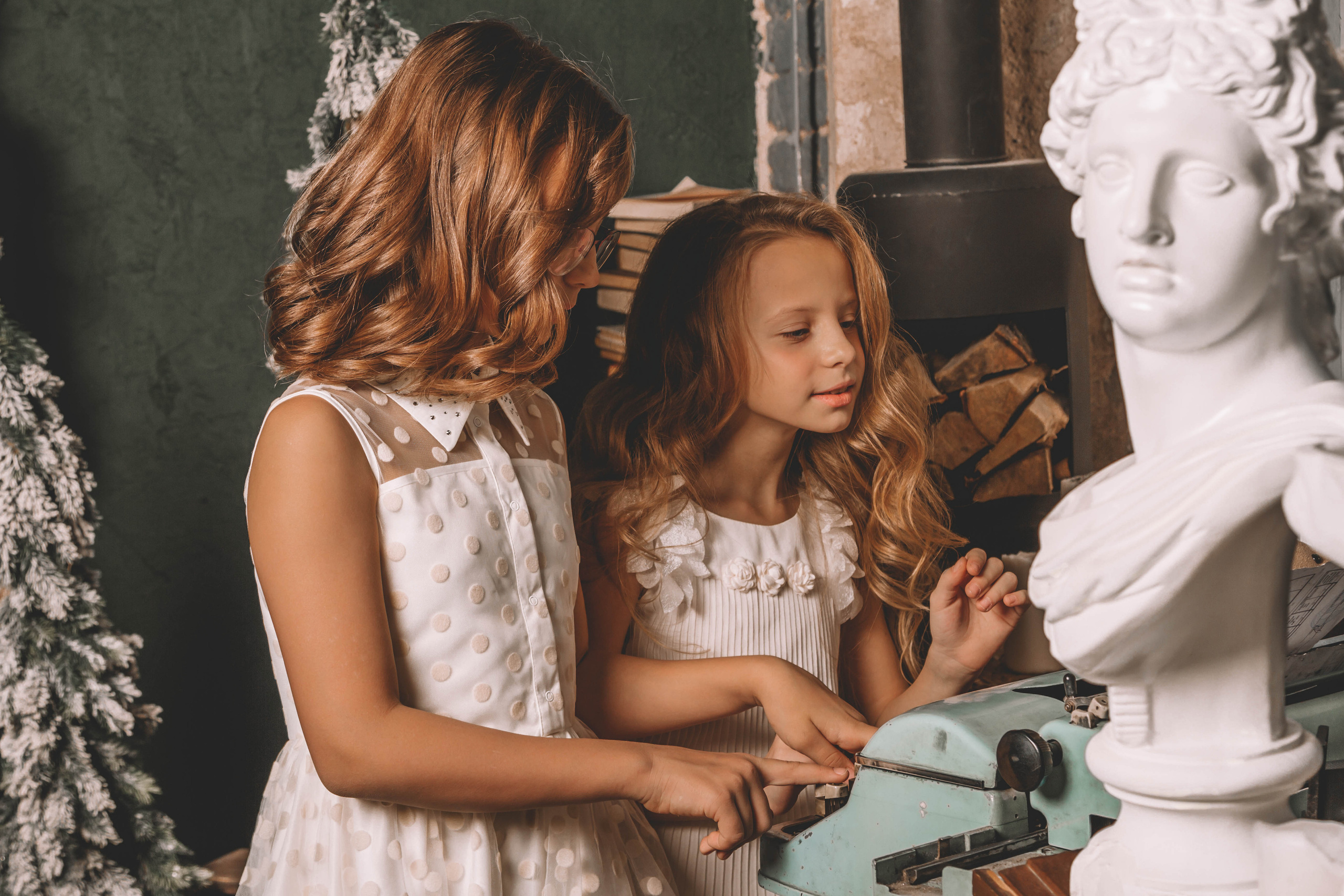 Новый Год (Ира, Ксюша и Лера). Фотограф Ольга Бобб Нижний Новгород