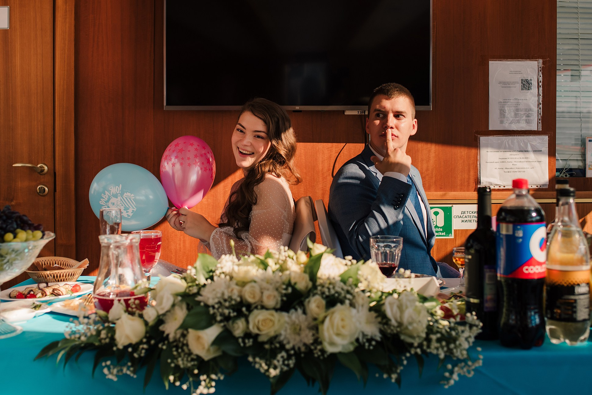 Юля и Андрей. Банкет на воде. Семейный и Свадебный фотограф. Санкт-Петербург. Пушкин