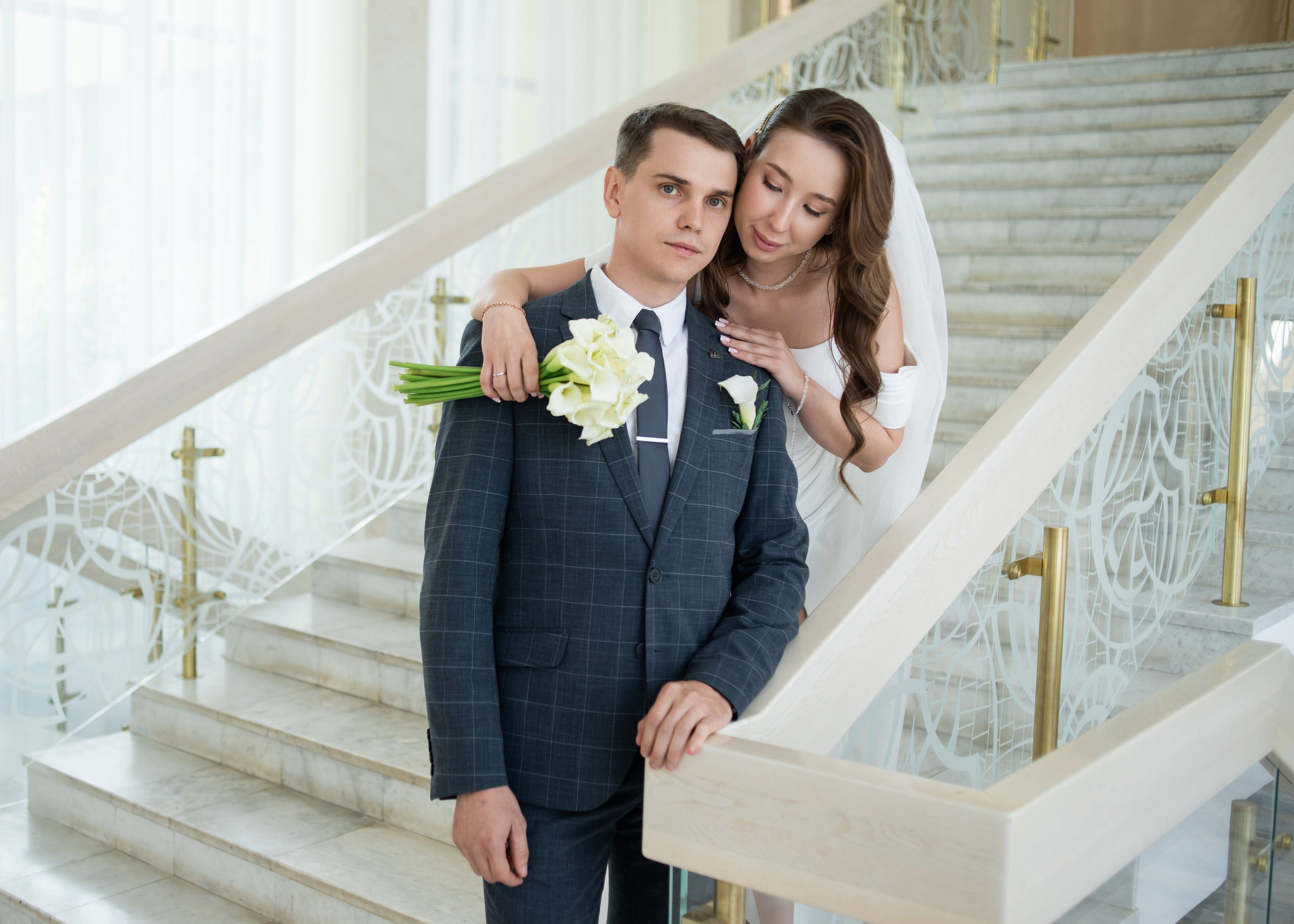 Ксения и Андрей. Свадебный фотограф в Самаре Анна Гладунова
