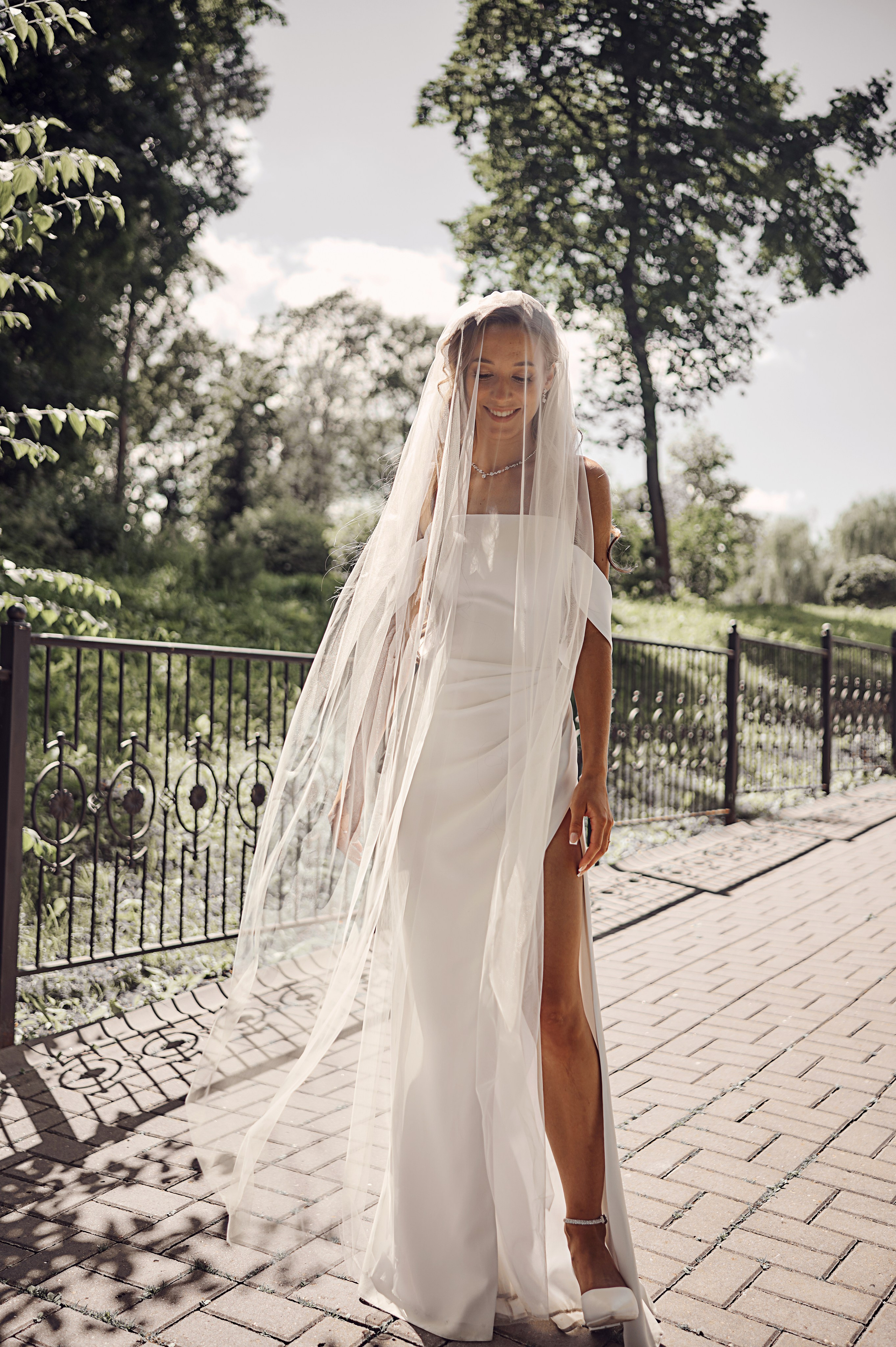 Свадебная фотосессия в Платоновском парке Тула. Свадебный фотограф в Туле Никита Беляев