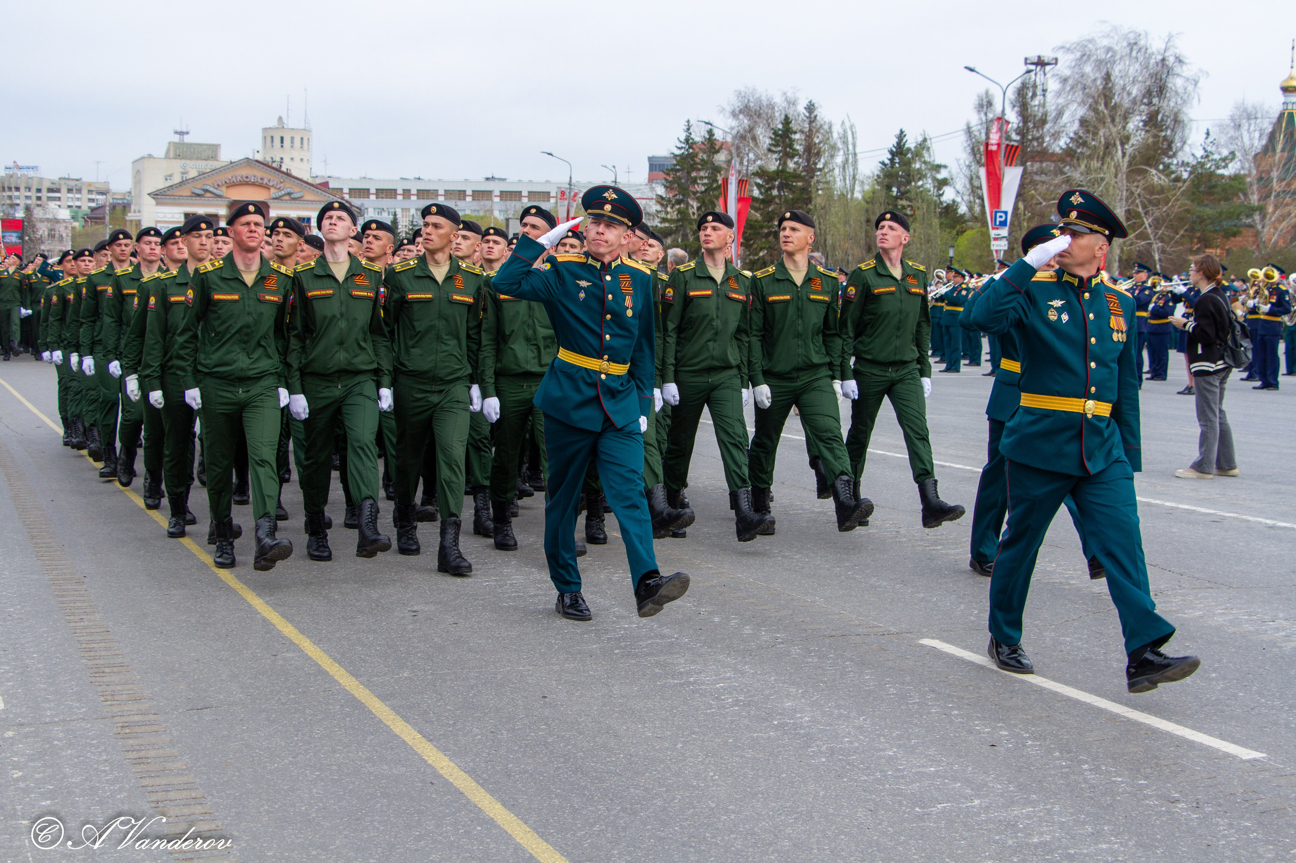 Парад Победы Омск 2024. Фотограф Омск | Александр Вандеров