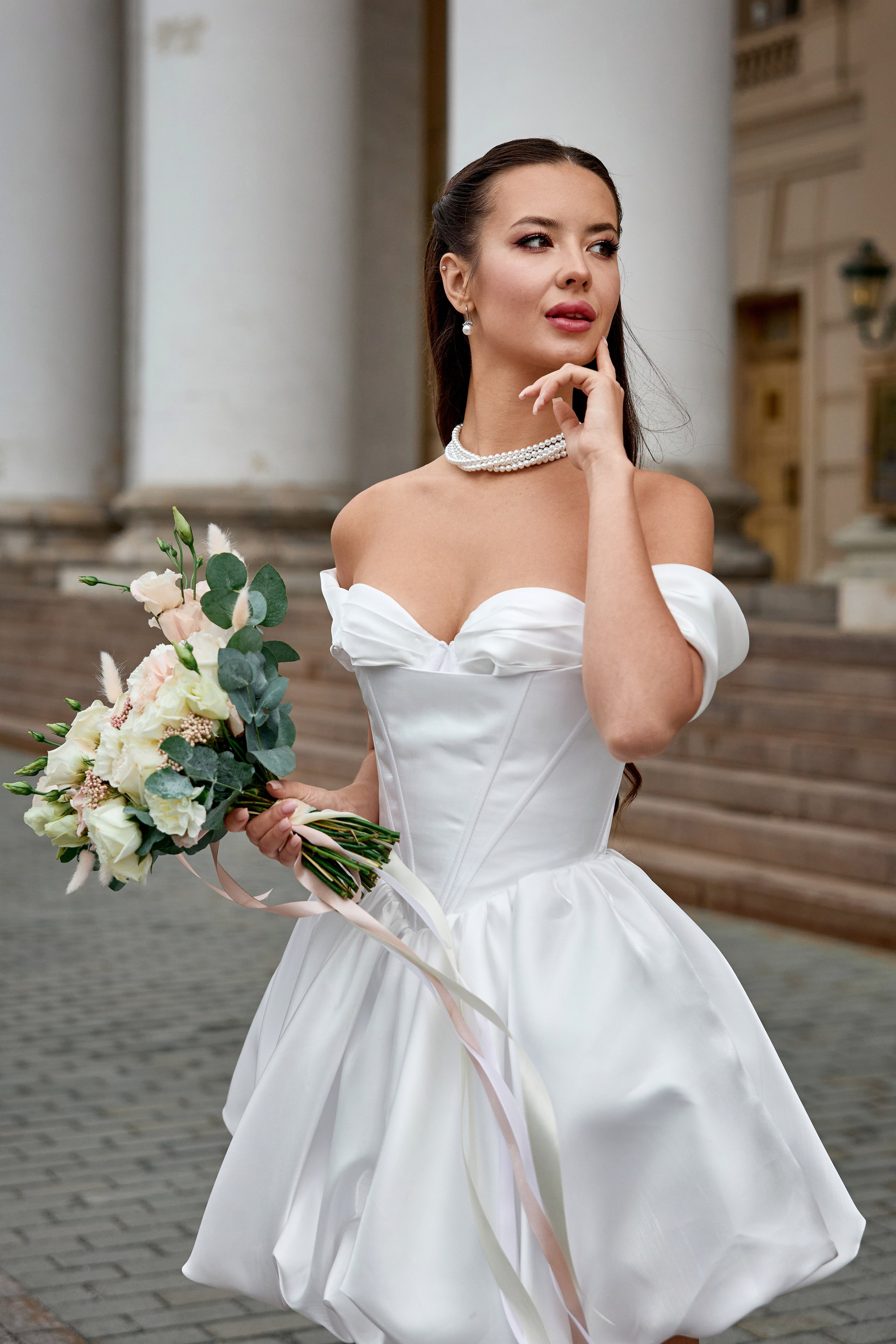 Свадебная прогулка в центре Москвы