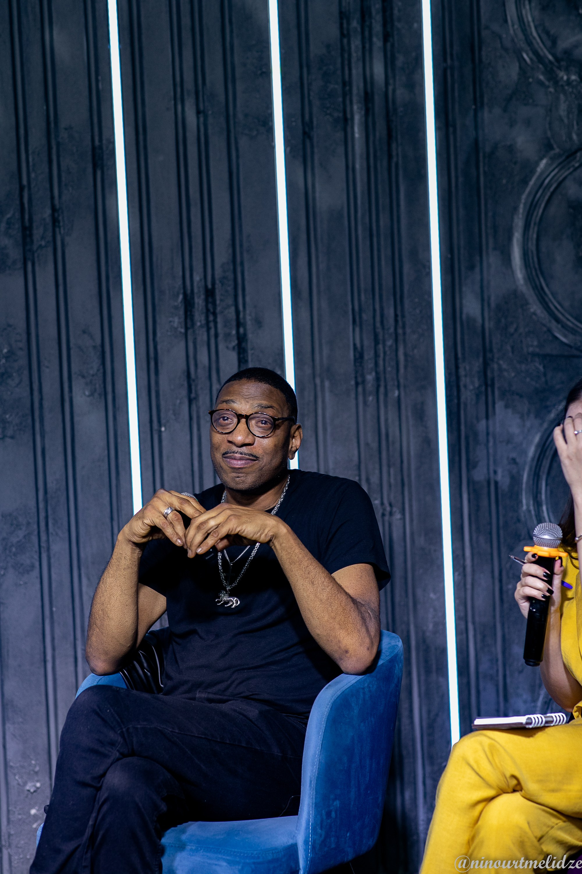 Пресс конференция Kevin Maccoy. Art photographer Nino