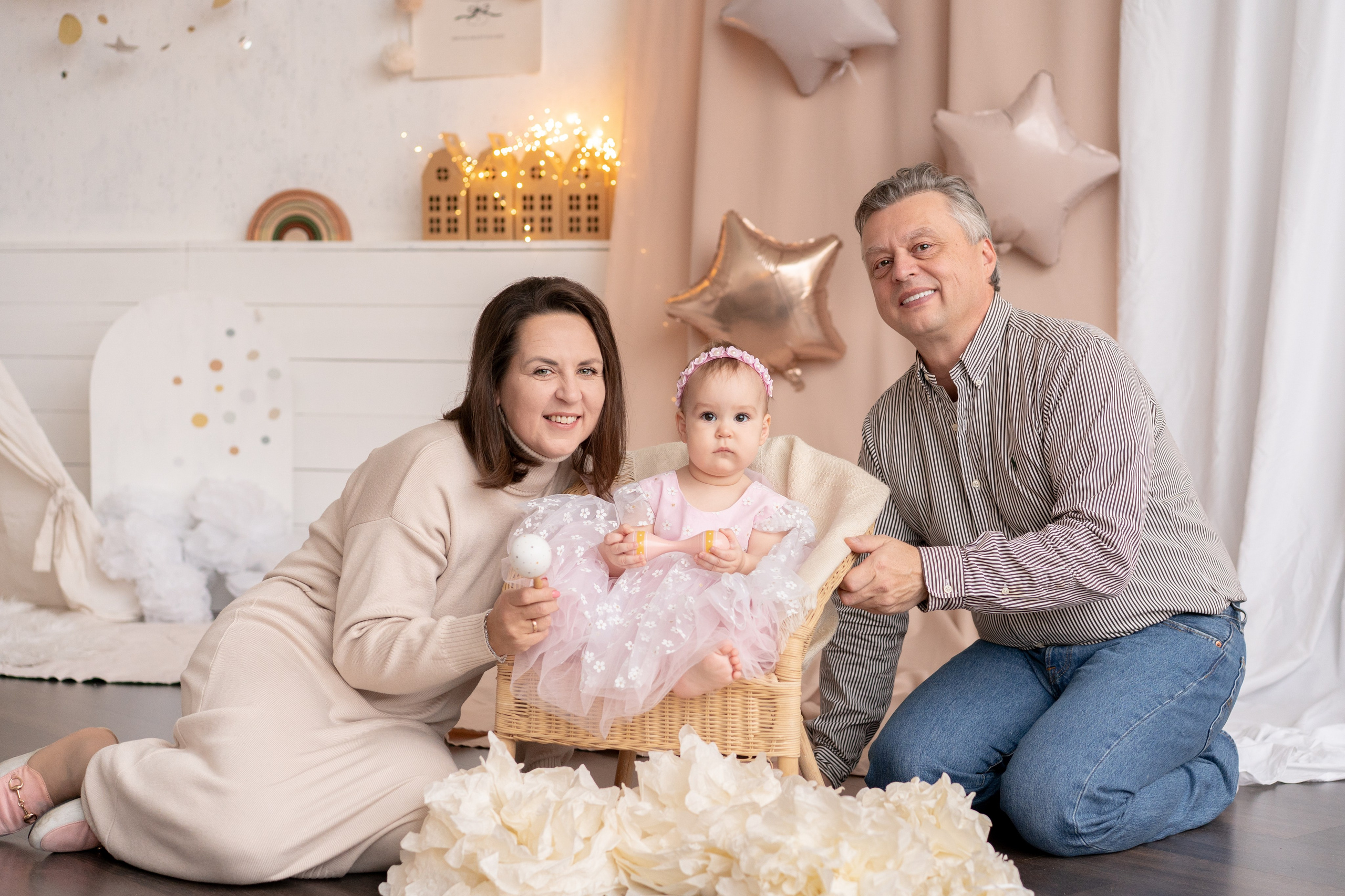 Кристиночке 1 годик!. Детская, семейная фотостудия в Санкт-Петербурге