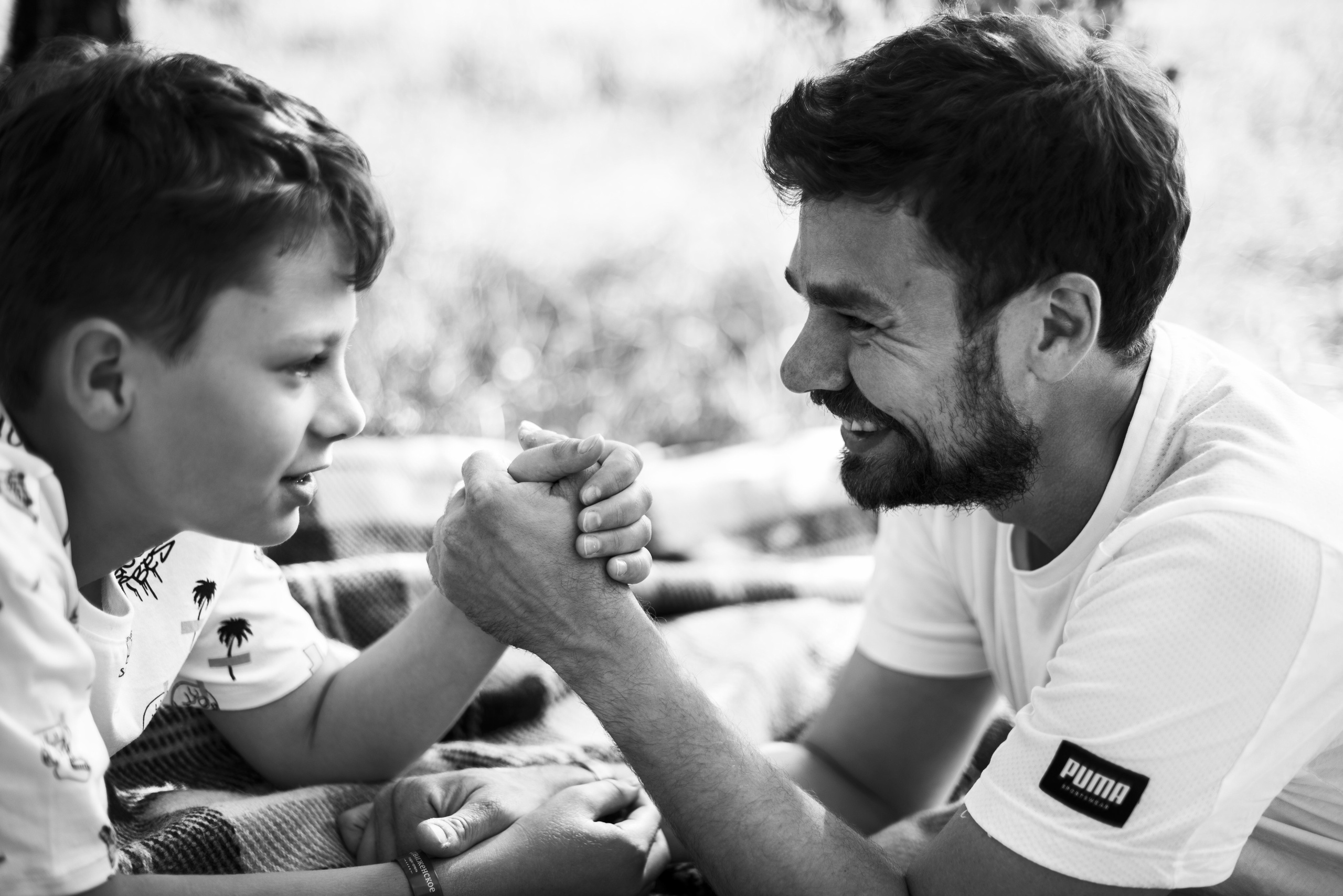 Детская фотосессия в парке в Туле, фотограф Женя Смокина