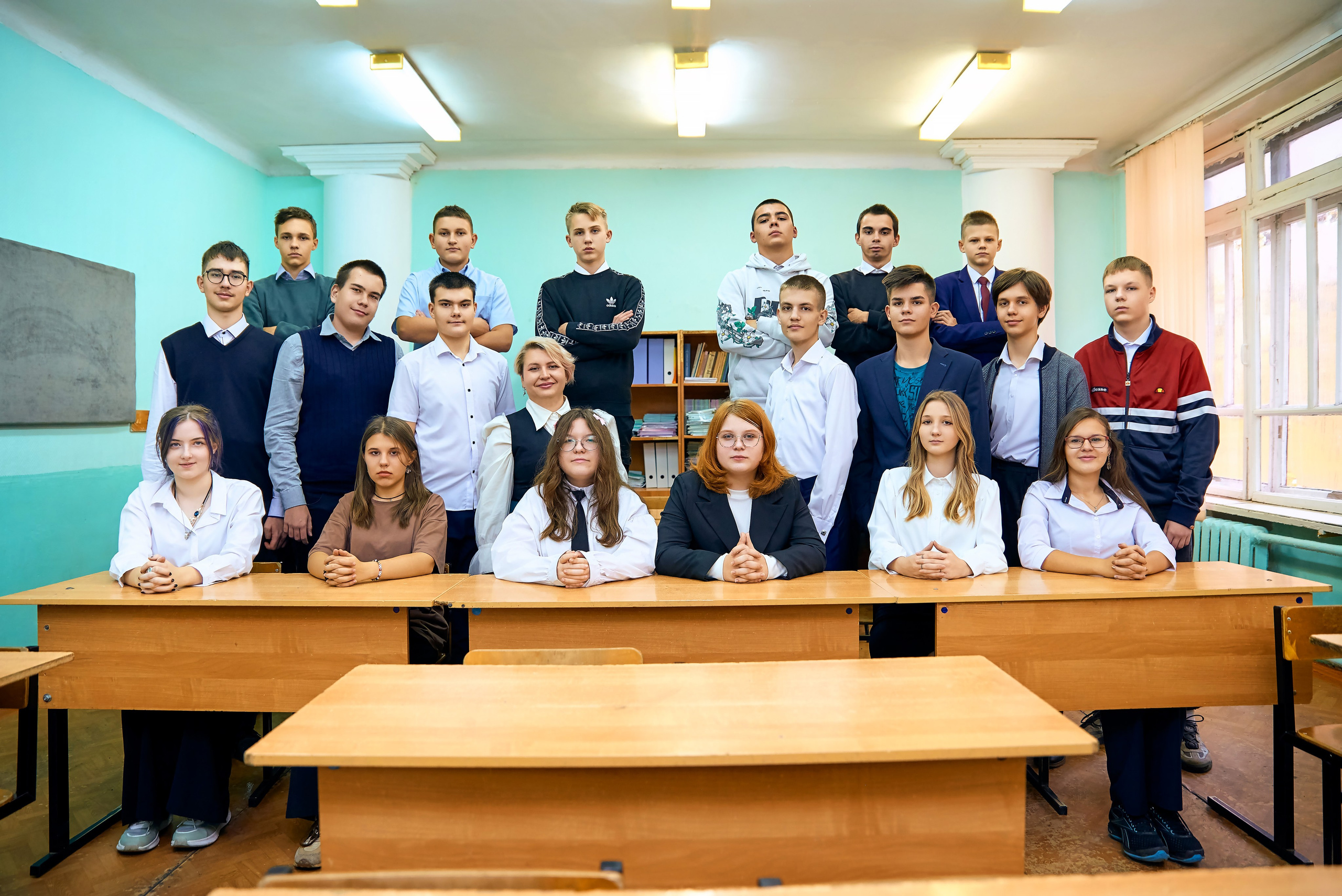 9В класс Школа № 20 выпуск 2025. Фотограф в Орле Павел Черкасов