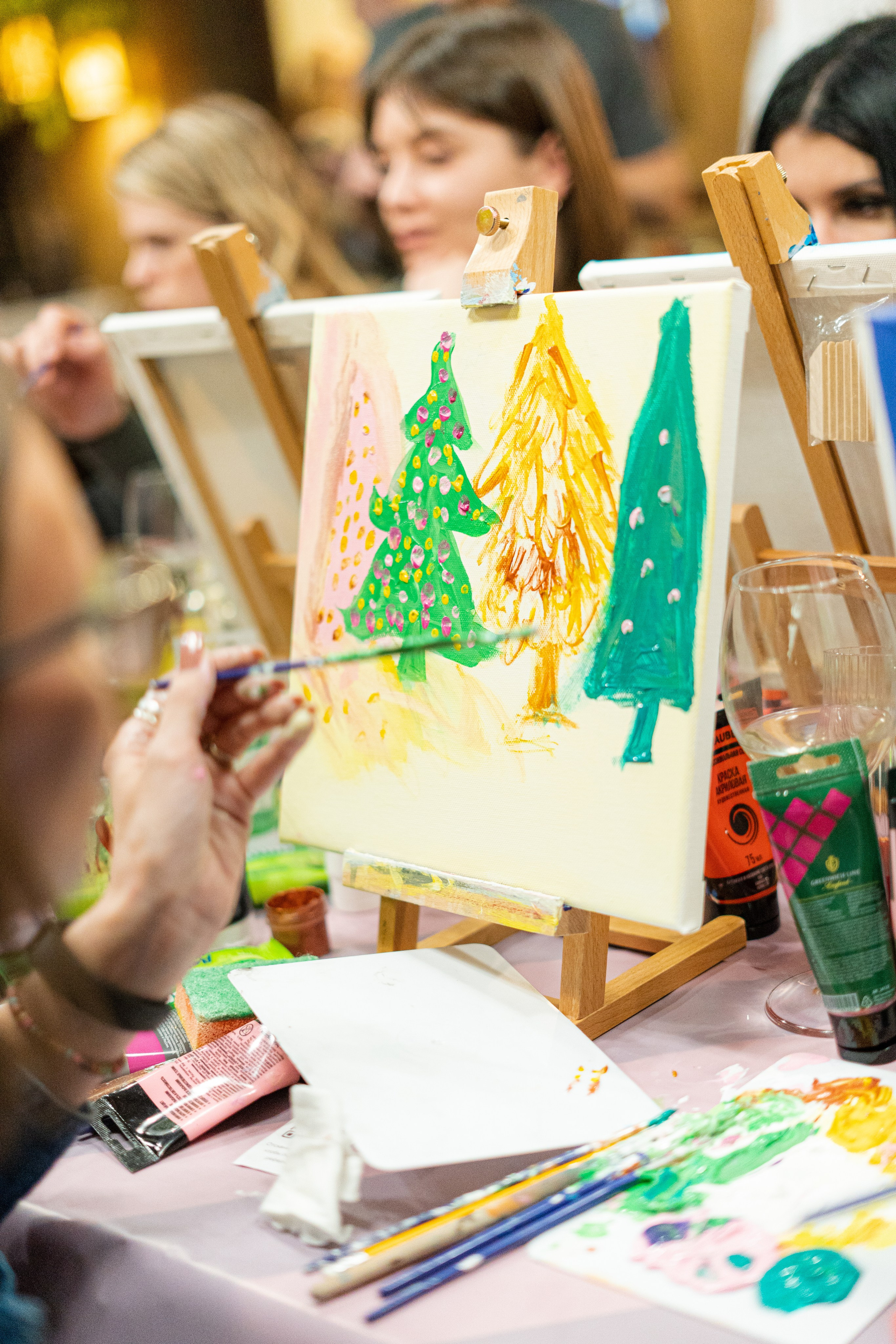 Корпоратив Teach Me Art 2. Портретный фотограф в Москве и Санкт-Петербурге Арина Чех