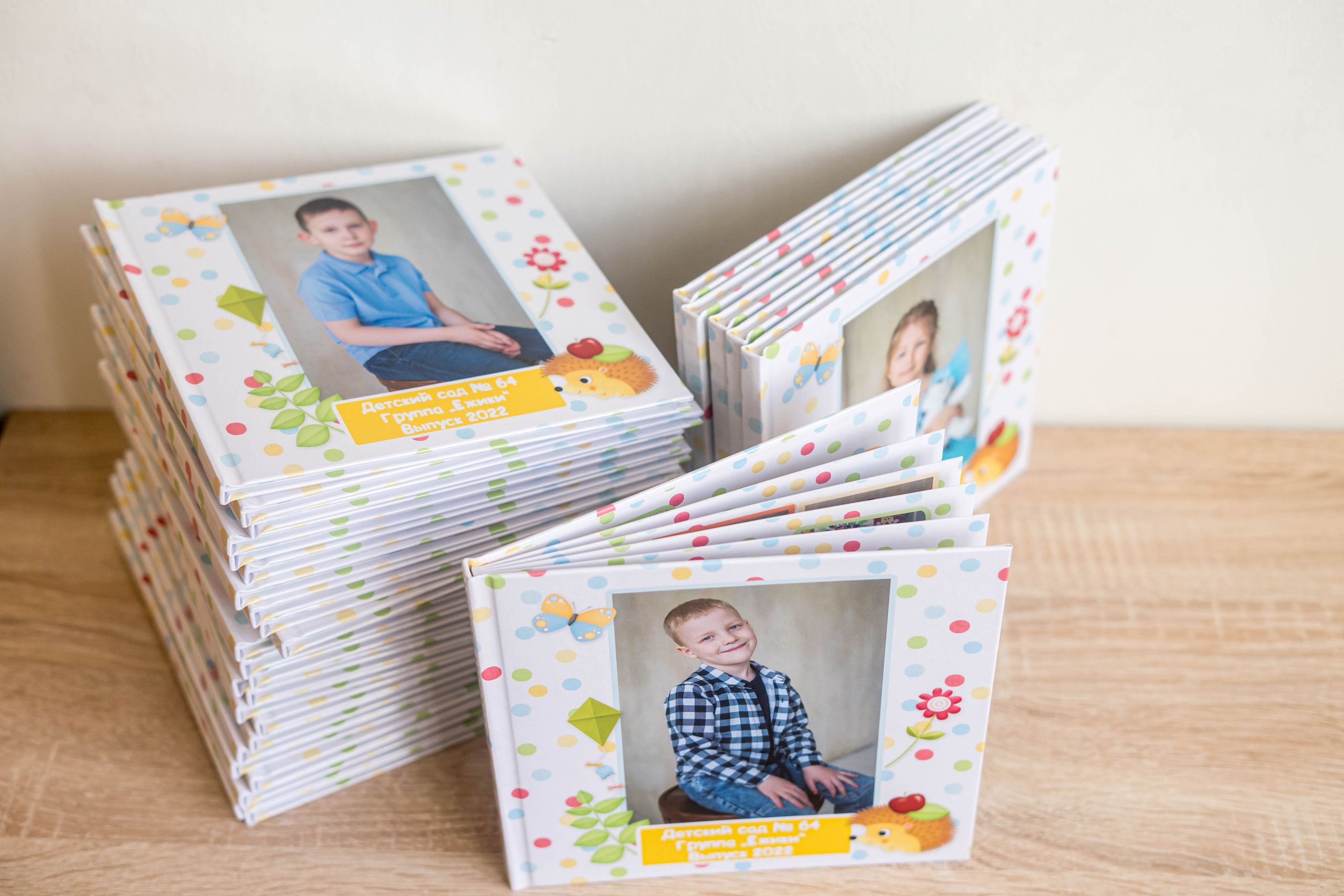 Фотоальбомы для детского сада. Профессиональная фотография и ретушь в Санкт-Петербурге