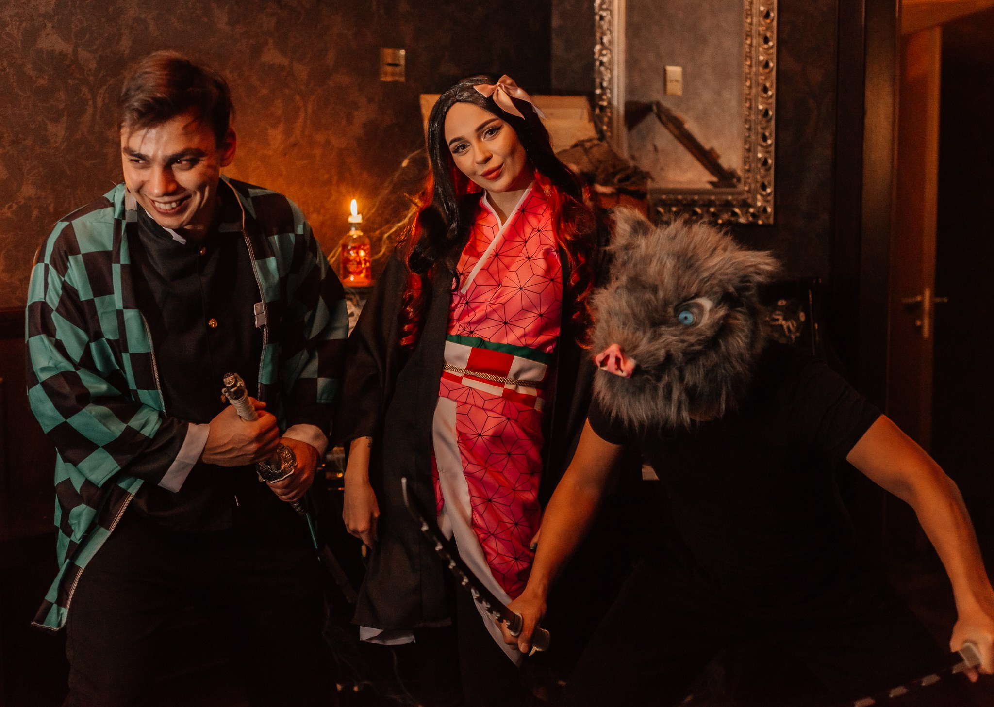 Halloween party в кальянной HookahPlace. Профессиональный пейзажный фотограф Новокрещенов Станислав