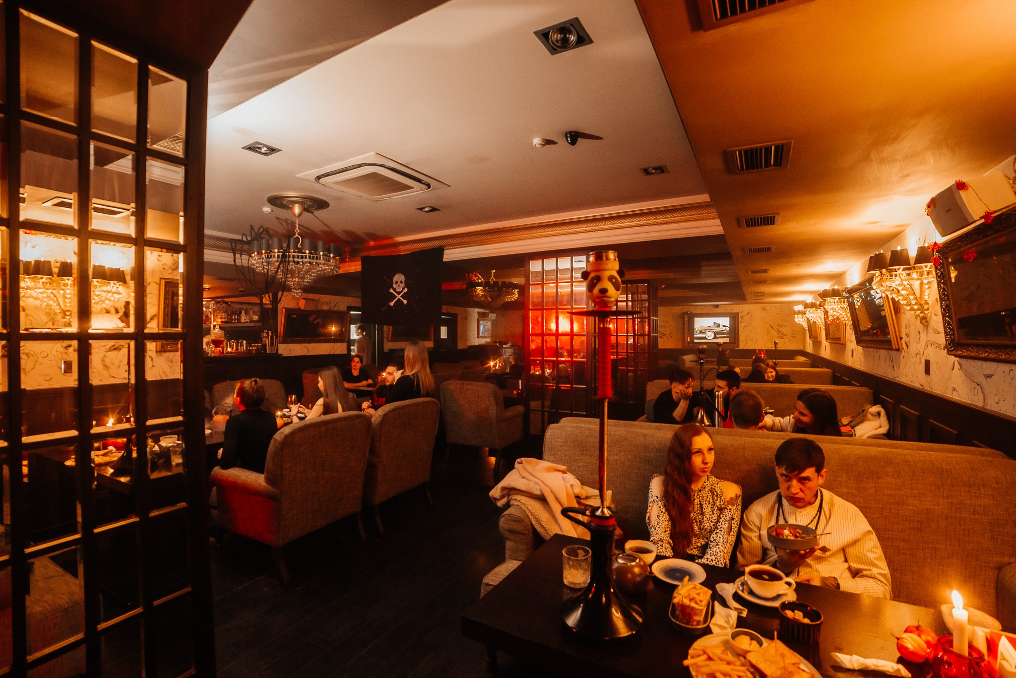 Halloween party в кальянной HookahPlace. Профессиональный пейзажный фотограф Новокрещенов Станислав