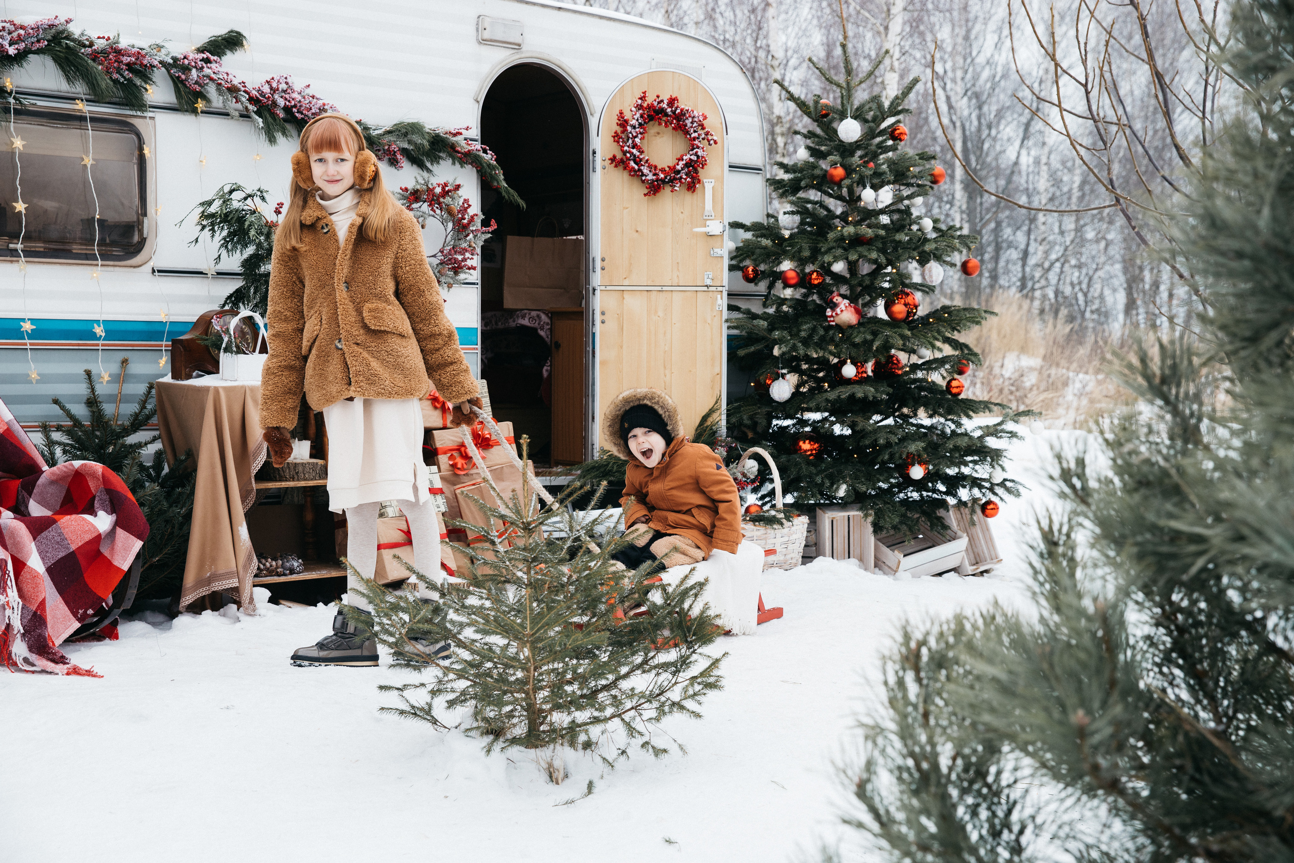 Новогодний трейлер (подборка). Женский и семейный фотограф в Туле Катя Вуколова