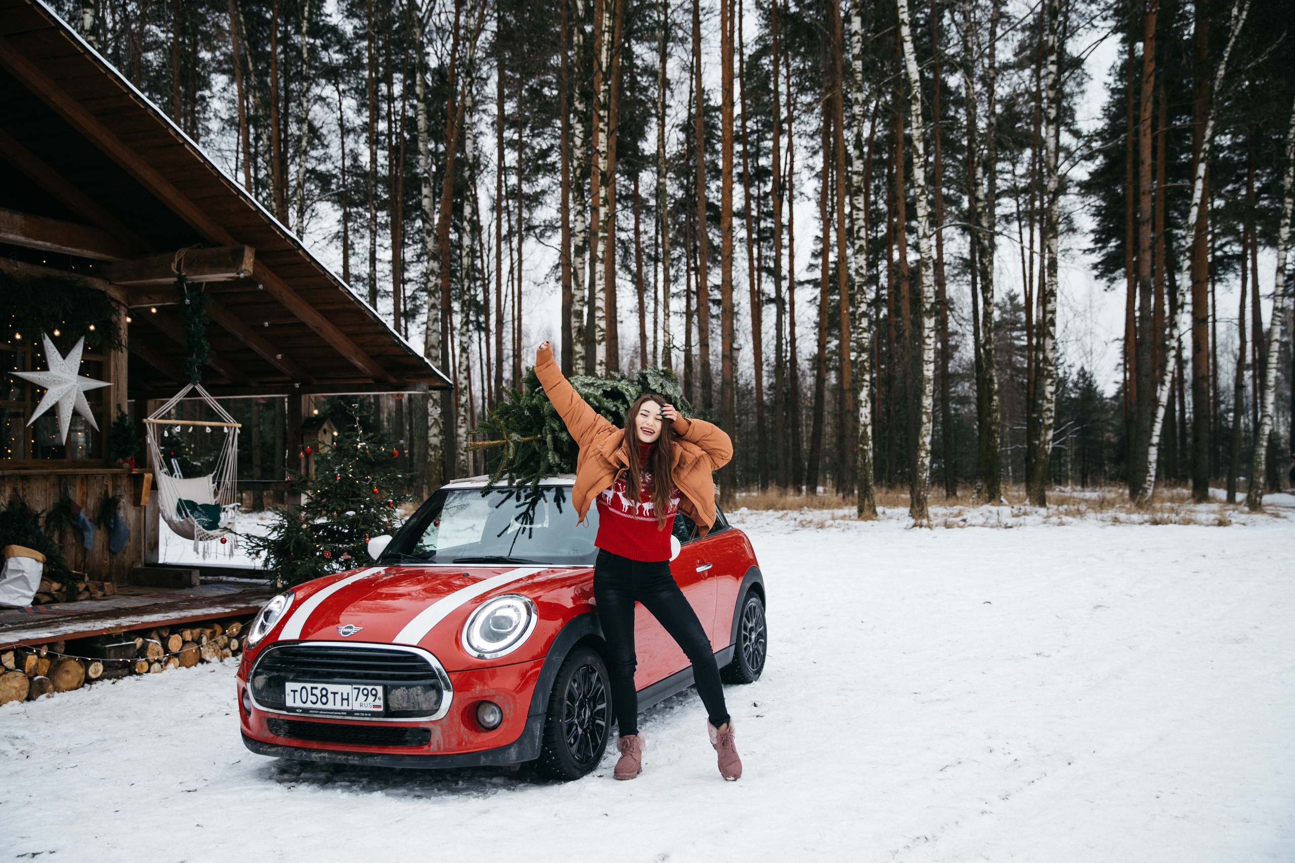 В шале. Женский и семейный фотограф в Туле Катя Вуколова