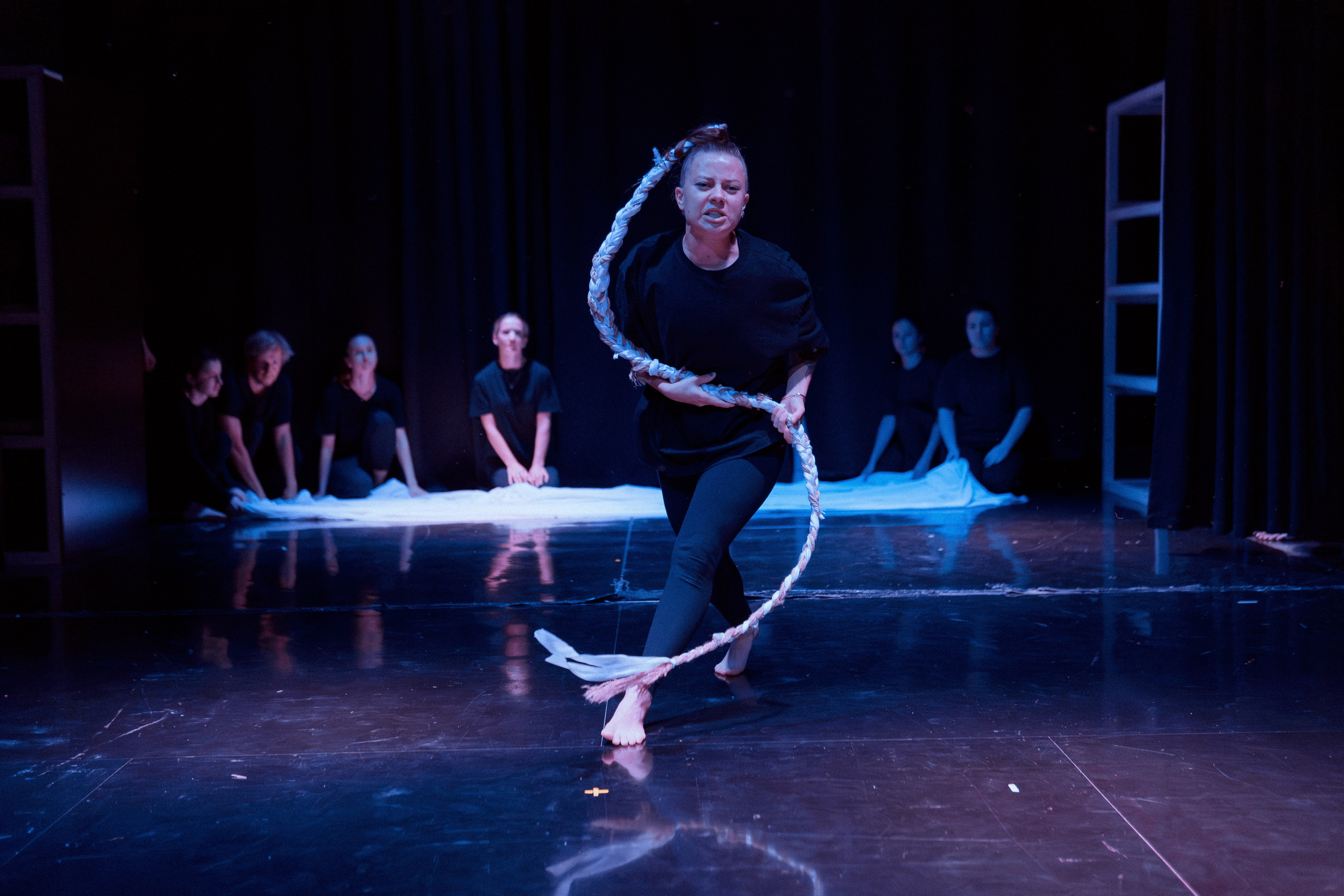 Показ группы Advanced 7 — Физический театр. Репортажный и портретный фотограф Андрей Гаровский