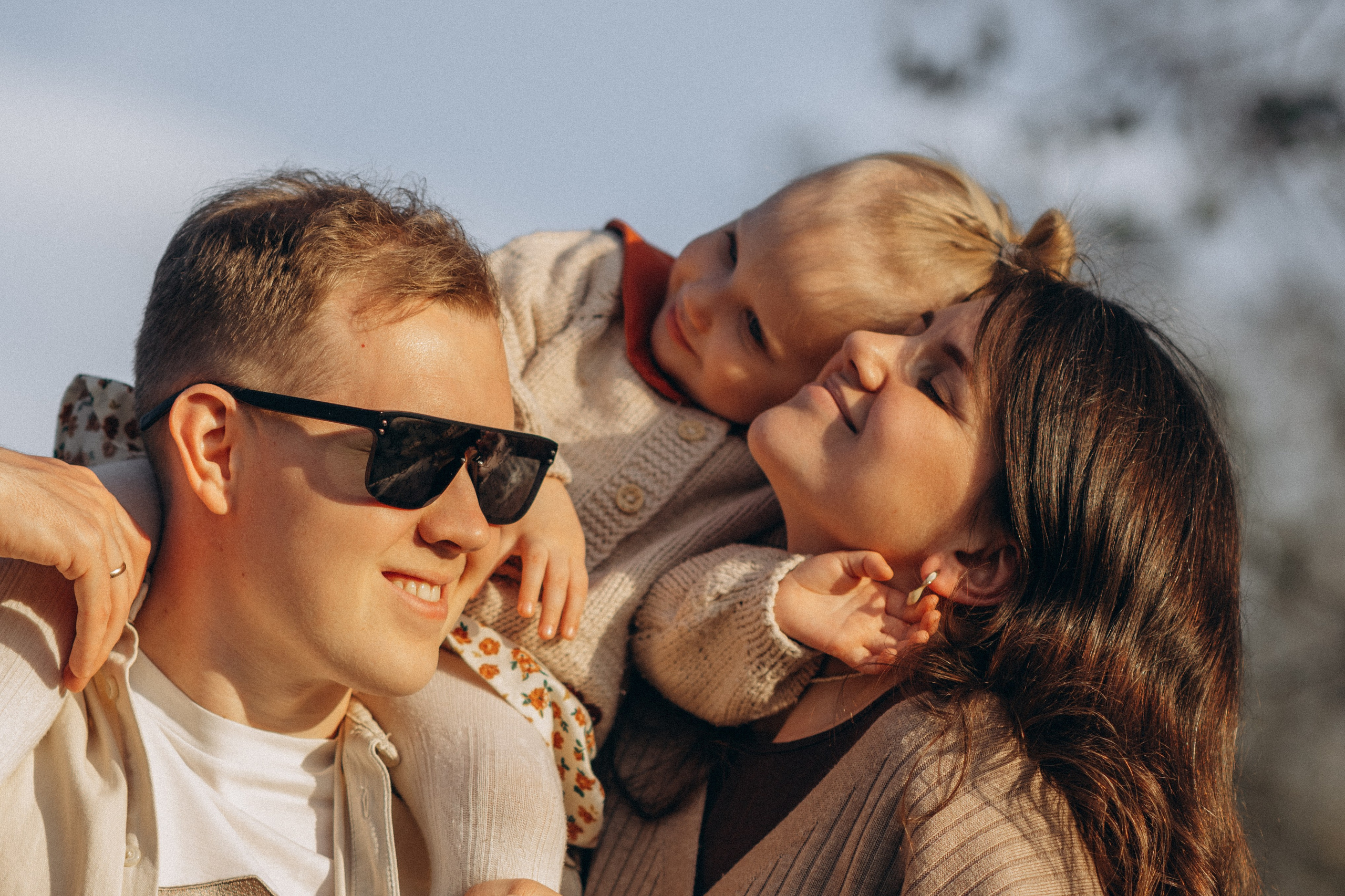 Стеша и её родители. Семейный и детский фотограф Москва Дарья Бугра