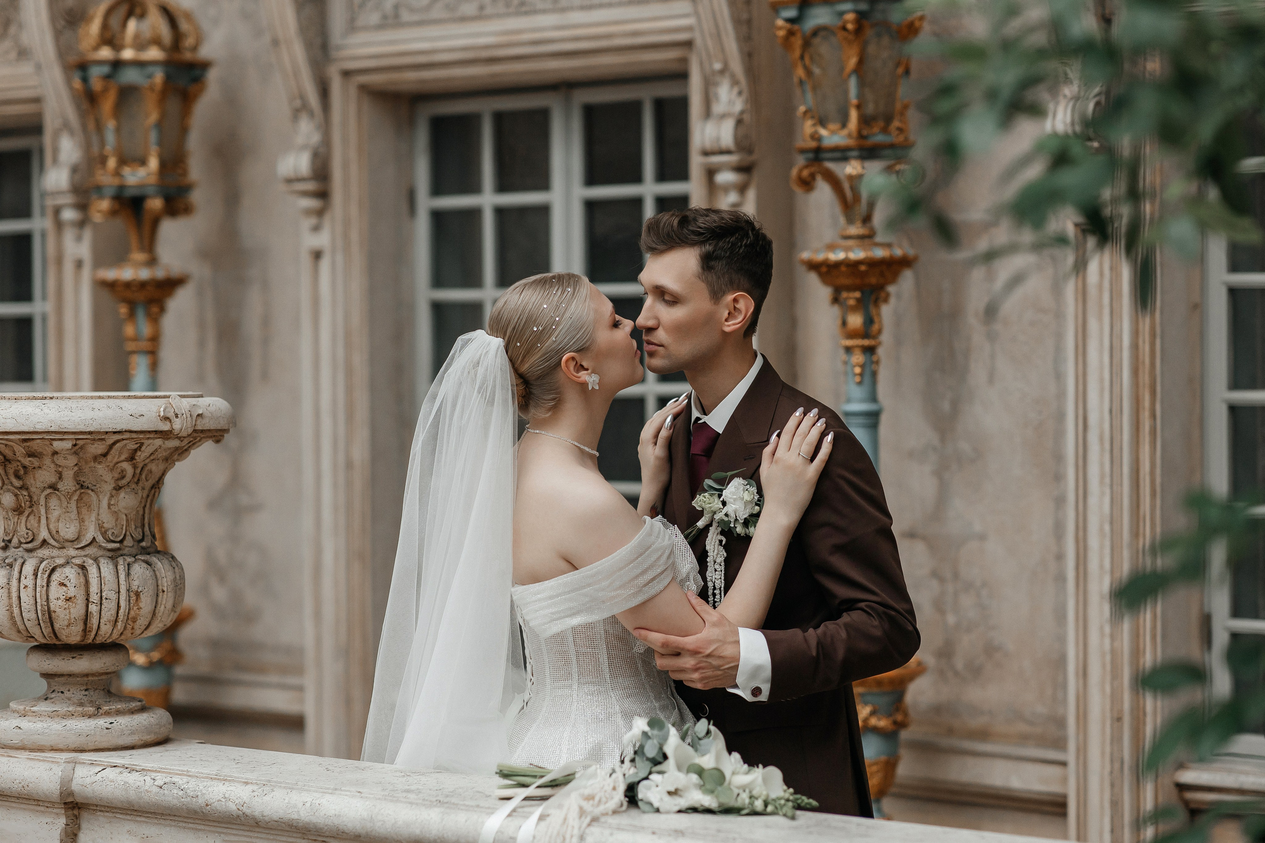 Свадебная фотосессия в ресторане Турандот