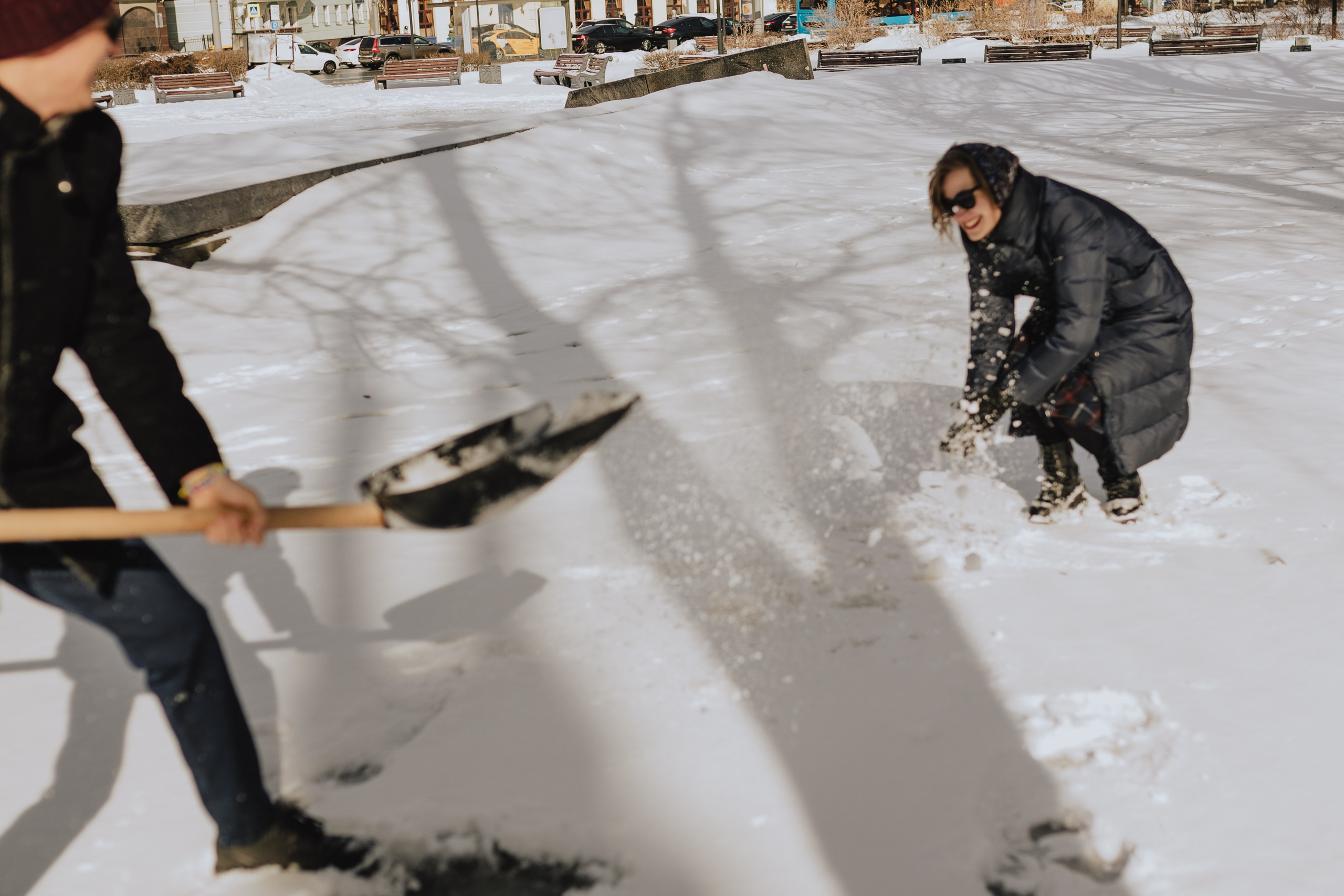 Зимний день. Фотограф в Москве Таня Быкова