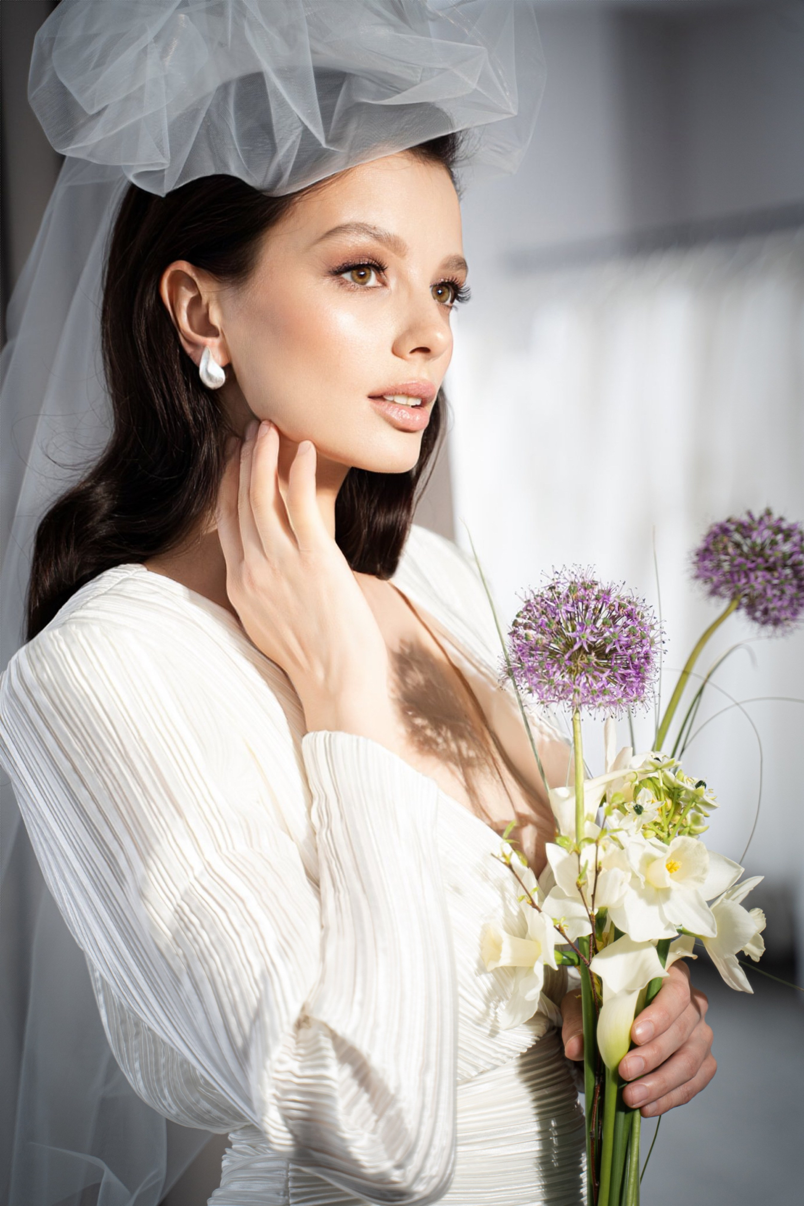 Свадебная примерка. Свадебный фотограф в Сургуте