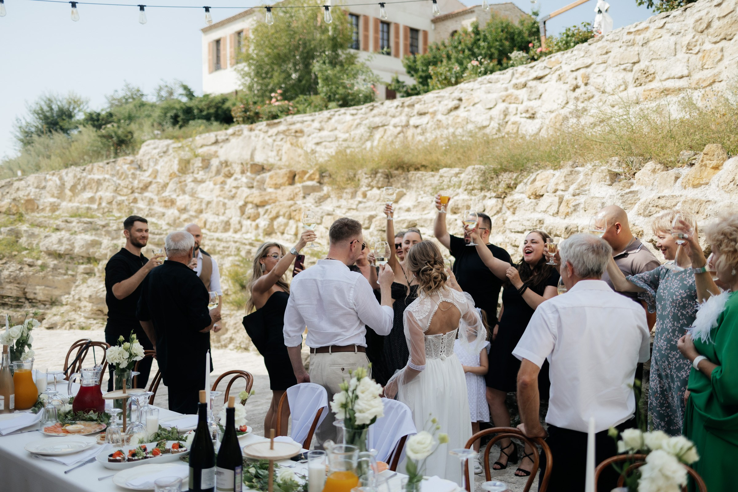 Атмосферная свадьба в Шато Андре. Архитектурный и интерьерный фотограф в Краснодаре | Дмитрий Демской