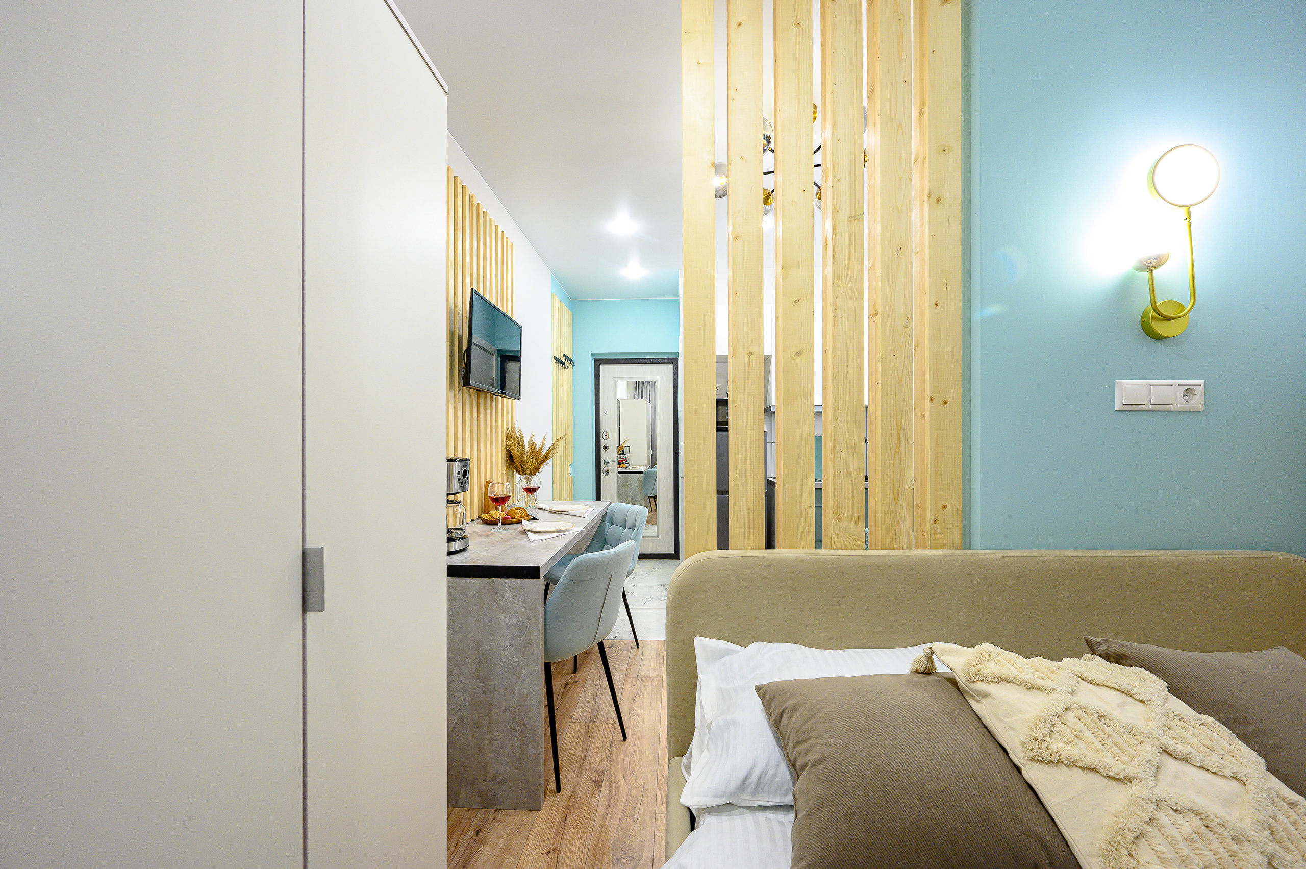 Студия под сдачу в аренду. Интерьерный фотограф. Фото- видеосъемка недвижимости Санкт-Петербург