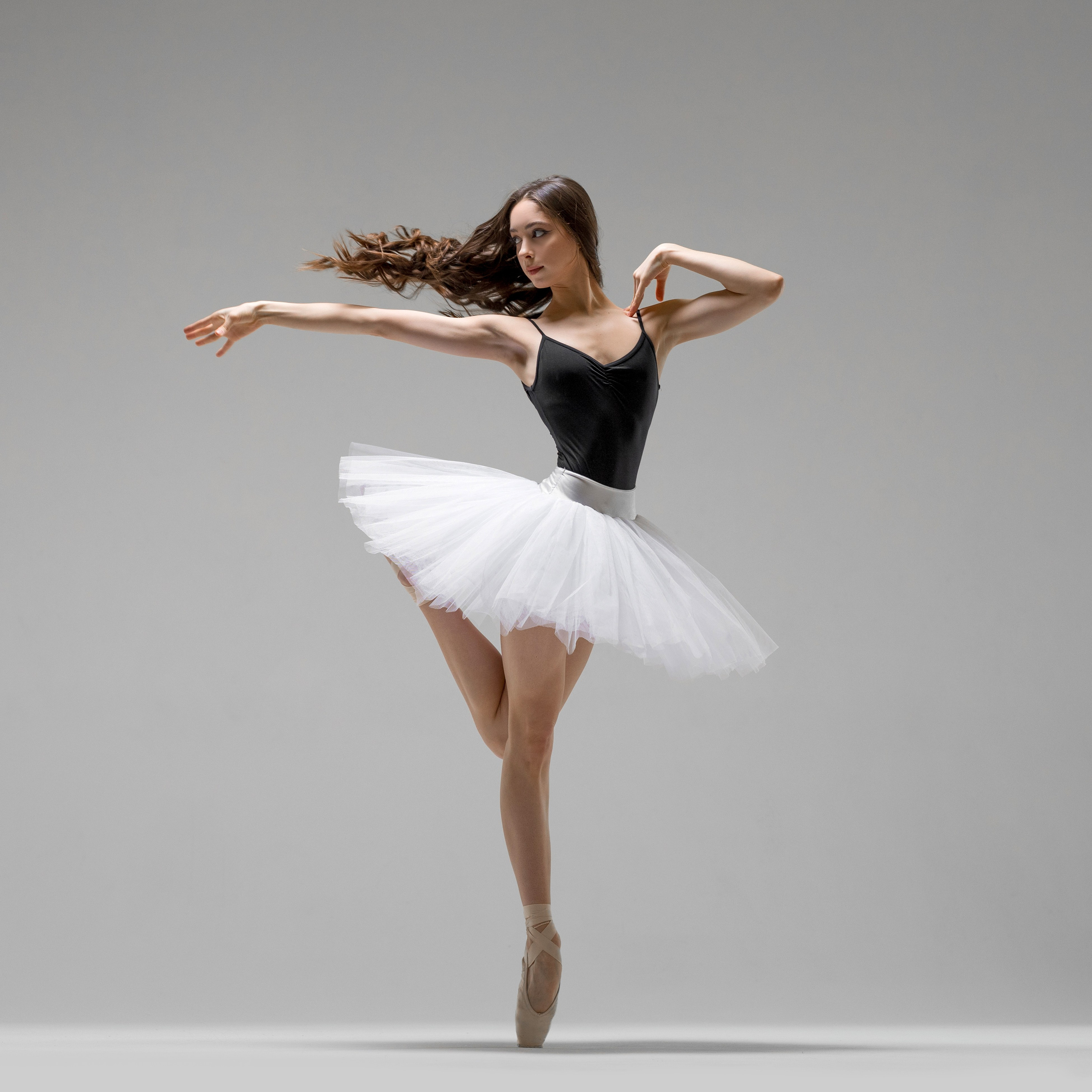 Балетная съёмка на белой циклораме и фонах. Балетный фотограф Алина Ханько — Душа Балета