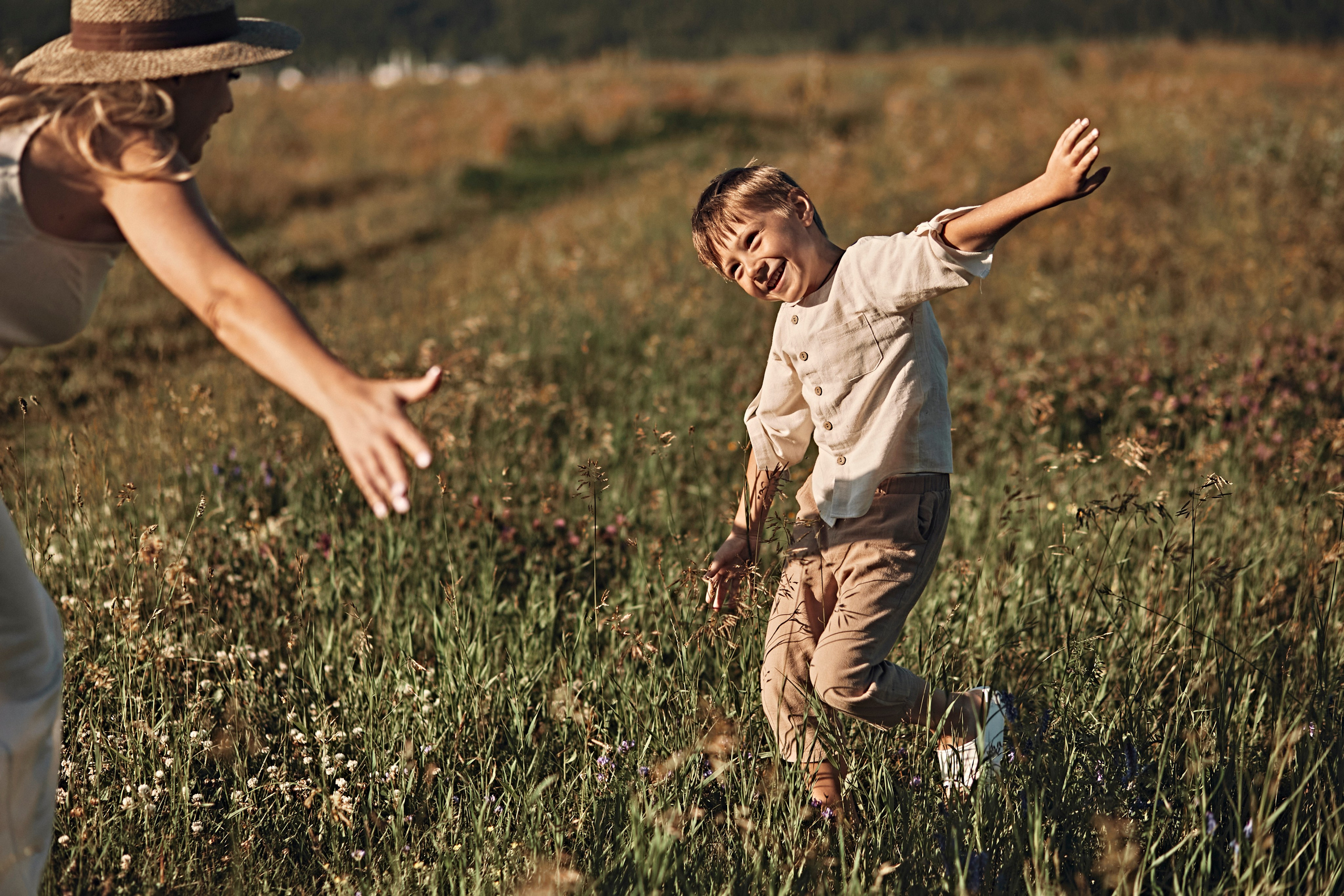 Оля с сыном. Главная