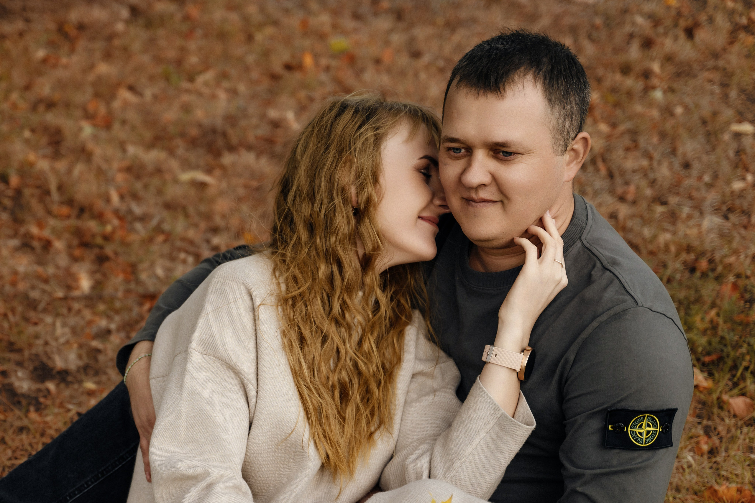 Осенняя фотосессия в стиле Love Story. Семейный фотограф в Белгороде Амелина Алина