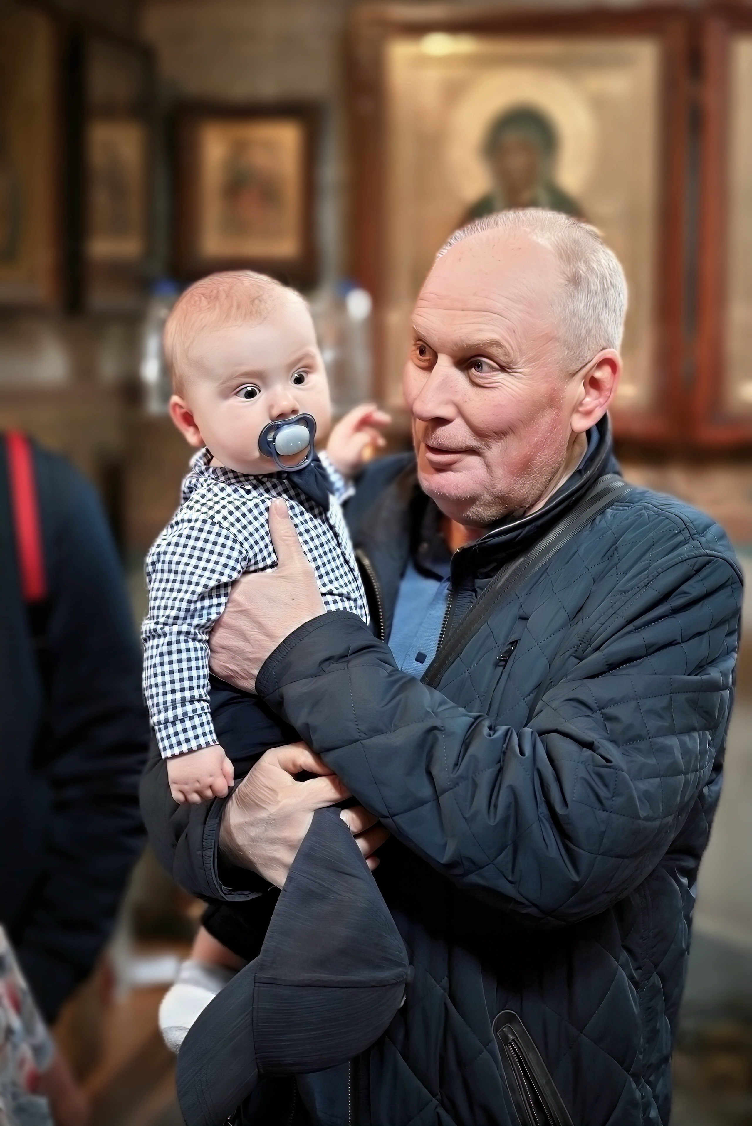 Крещение мама Лилия. Семейный и детский фотограф Москва