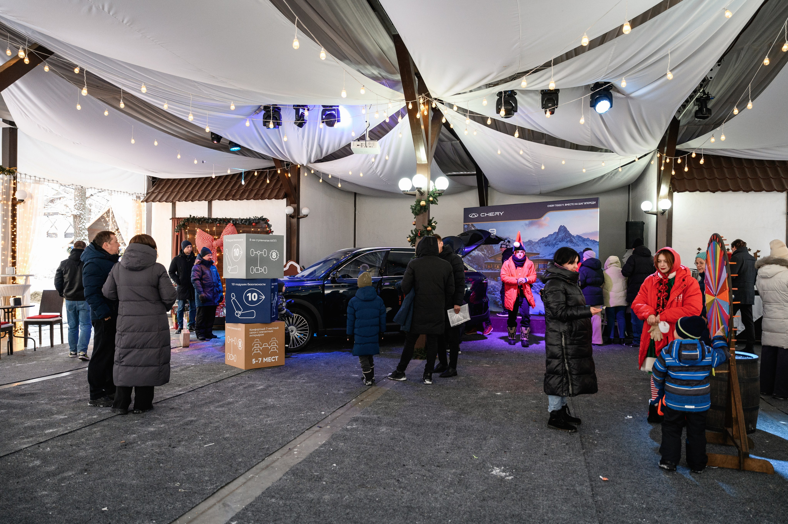 Презентация Cherry Tiggo 9 x Ильдорф. Фотограф Захваткин Роман