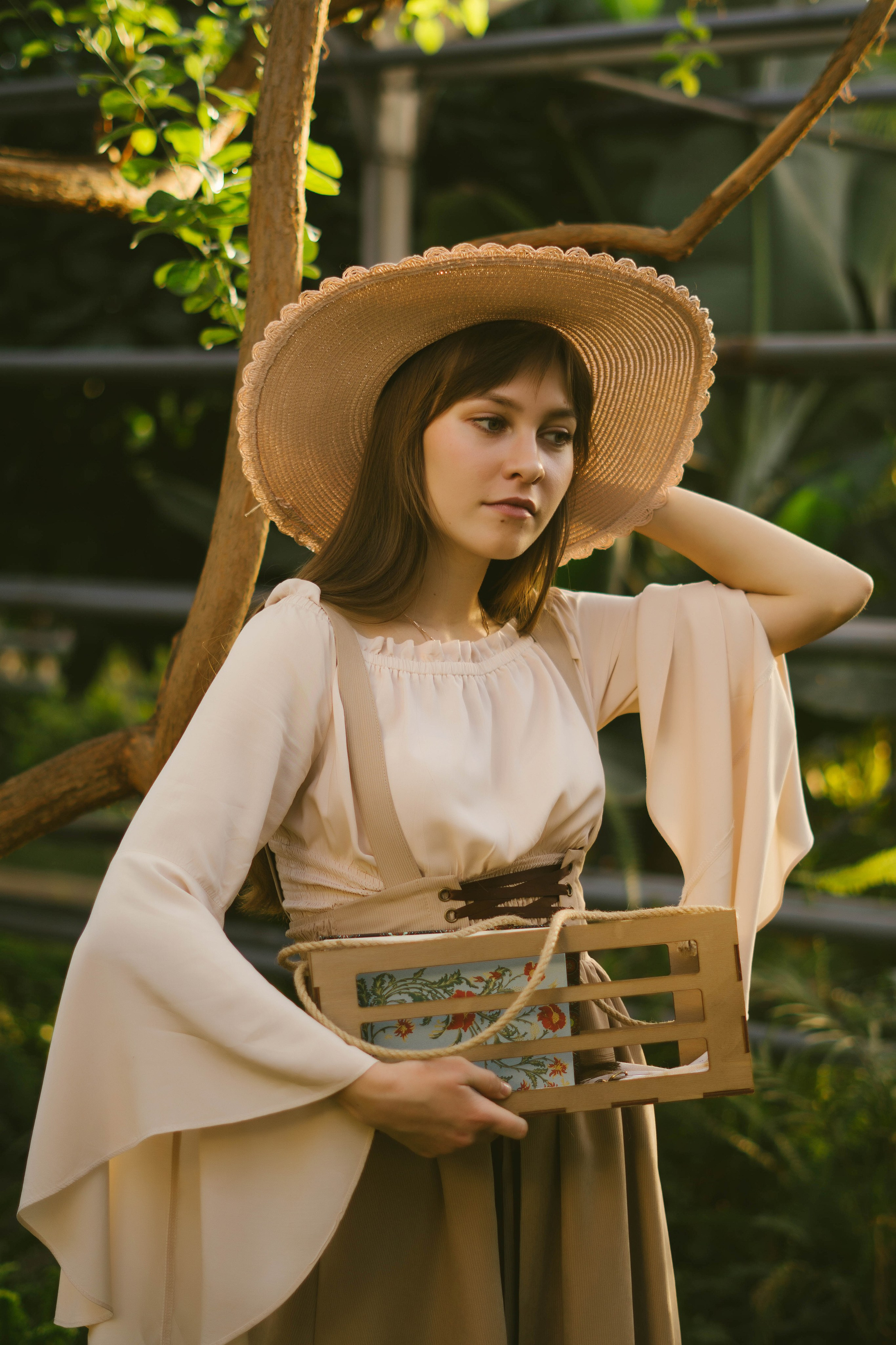 Съёмка в оранжерее. Фотограф в Липецке и Москве Рыкова Юлия