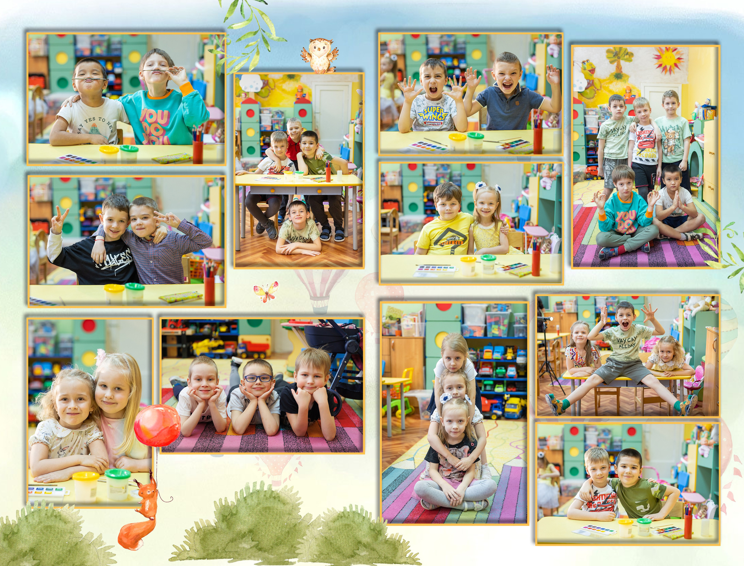 ДС Общий 10 разворотов. Семейный и индивидуальный фотограф в Химках и Москве