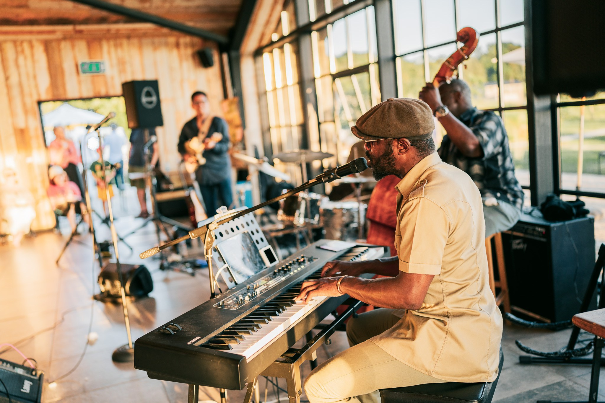 Jazz the heights. Photographer in London Marina Fesenko