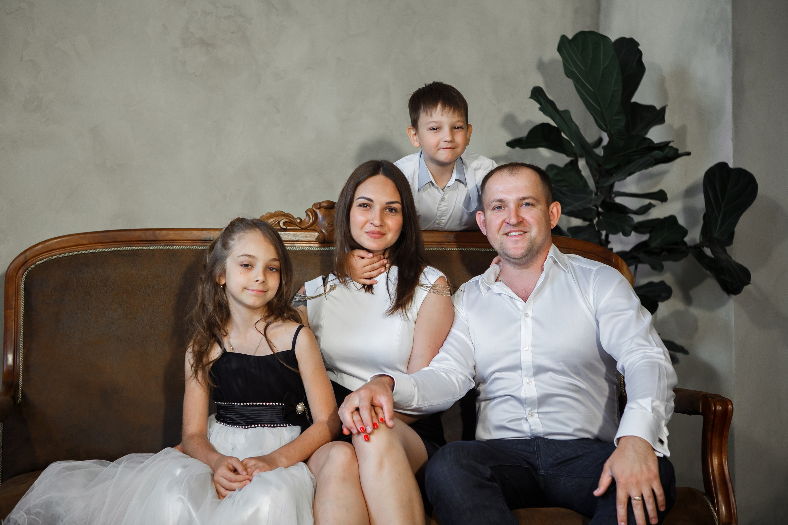 Очень большая семья, личные и парные портреты. Свадебный и портретный Фотограф в Липецке Дмитрий Котюков