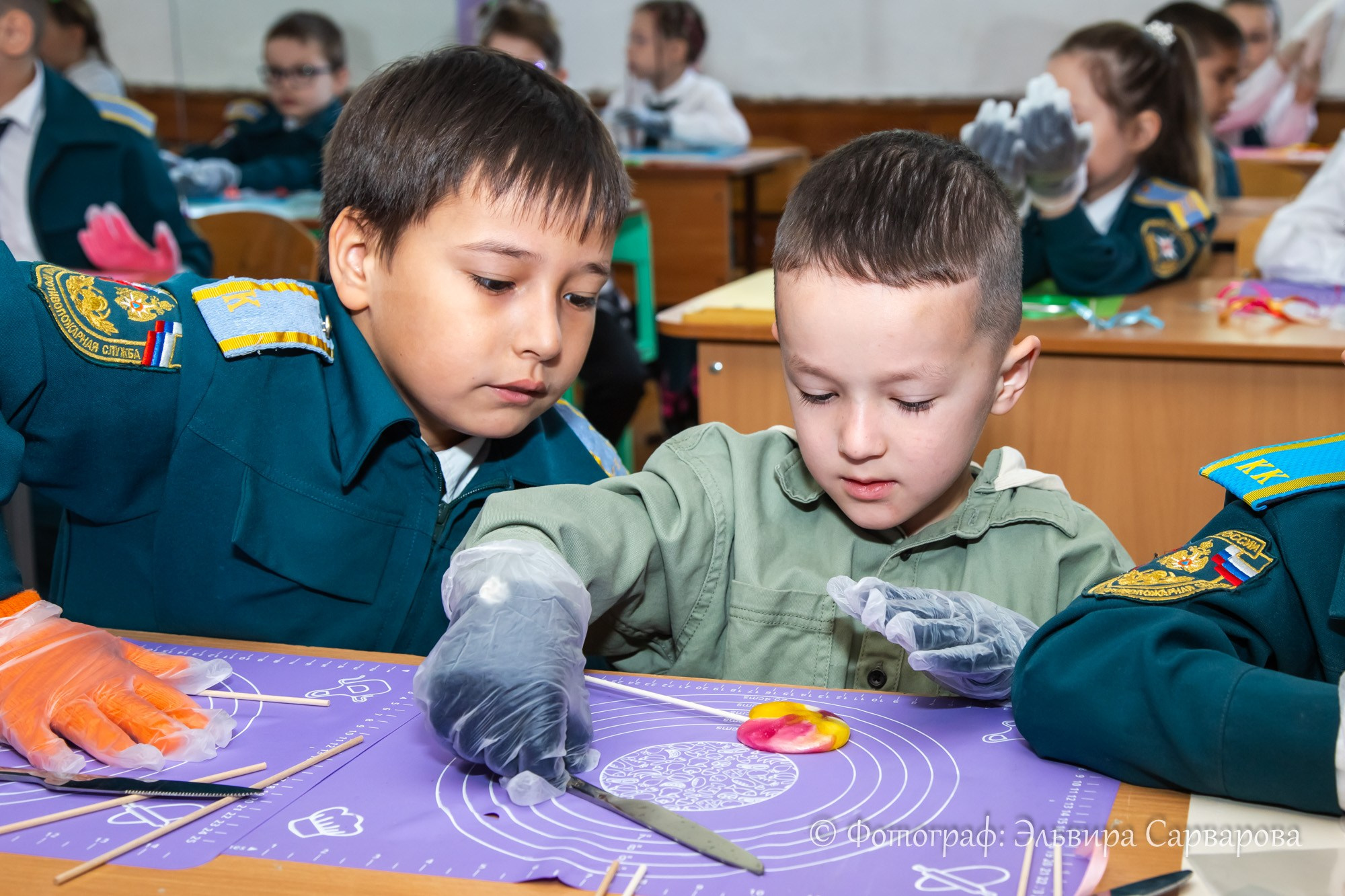 МК по карамели для ЦО 69. Репортажный Фотограф