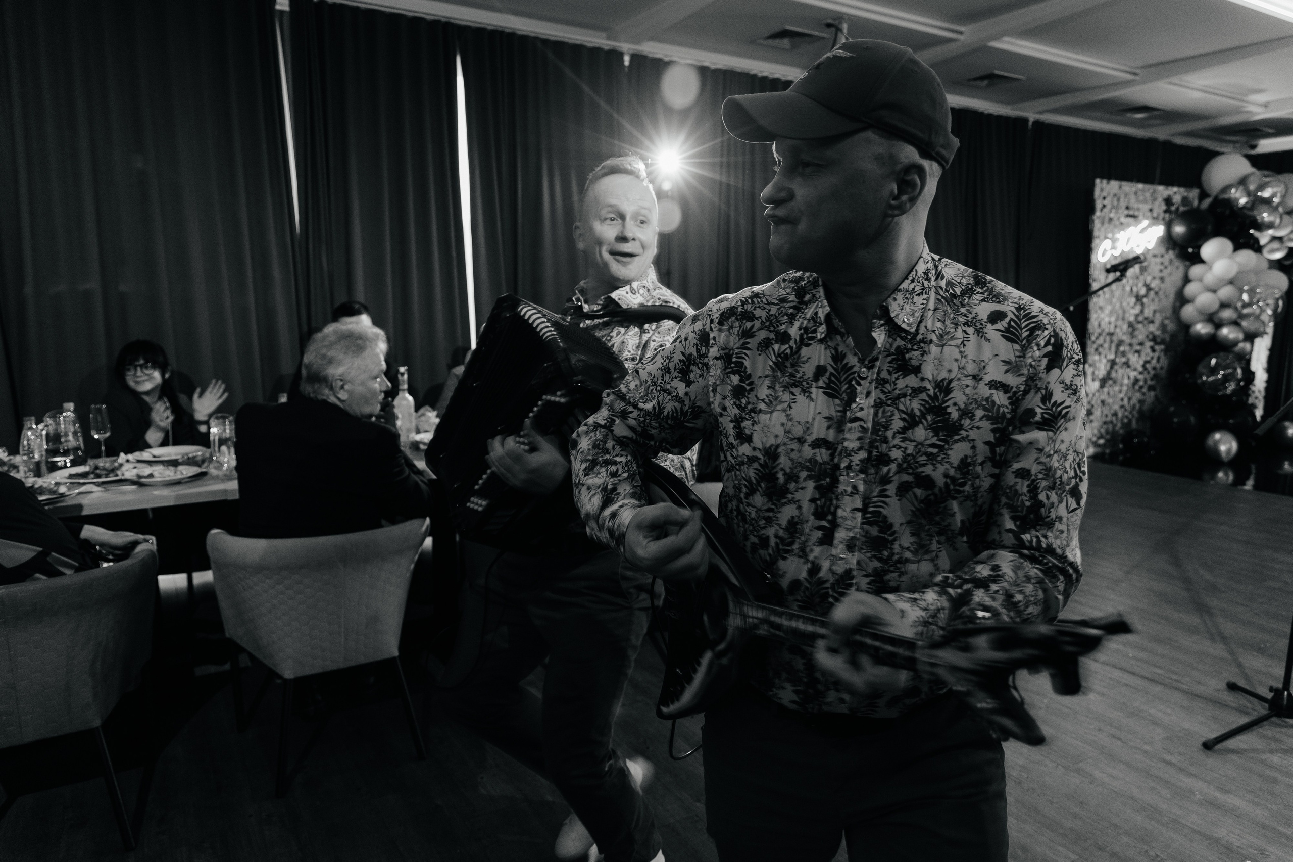 Фотосъемка юбилея в кафе BALDENINI в Минске. Свадебный фотограф в Минске/Беларуси Сергей Спиридонов