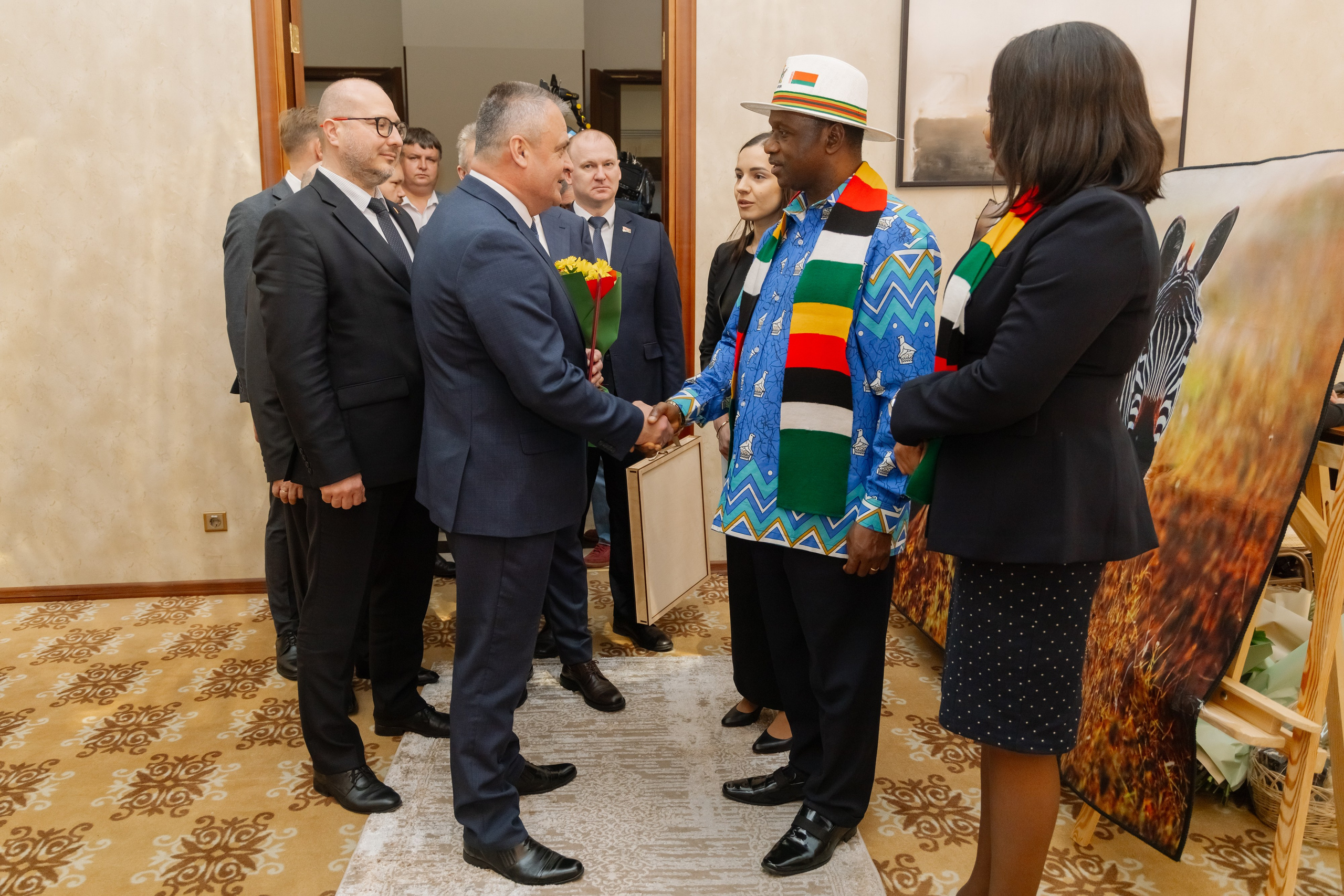 Фотосъемка делегации Посольства Зимбабве в Минске. Свадебный фотограф в Минске/Беларуси Сергей Спиридонов