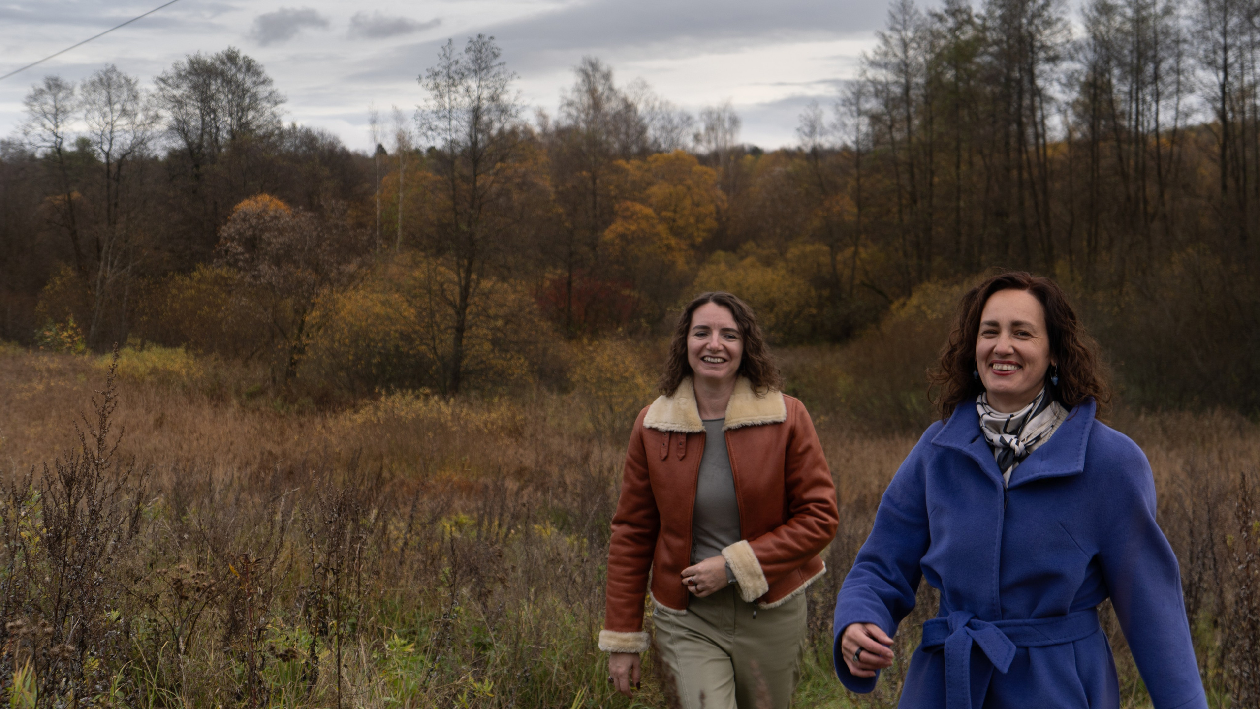 Due amiche, autumn, fall, foliage, photoshooting al parco