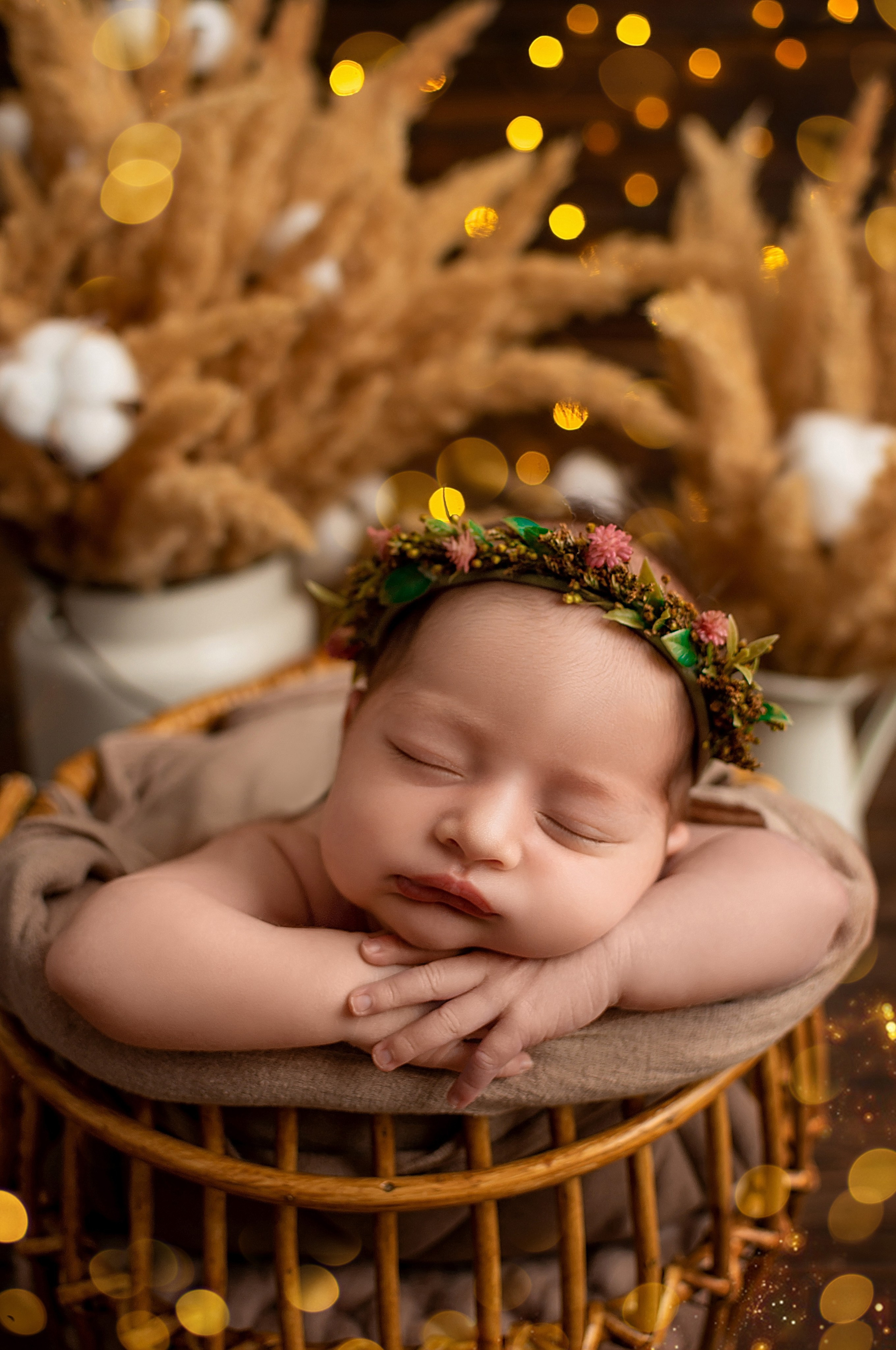 Красивая фотосессия новорождённого в Краснодаре. Фотограф новорожденных Краснодар Малышенко Надежда