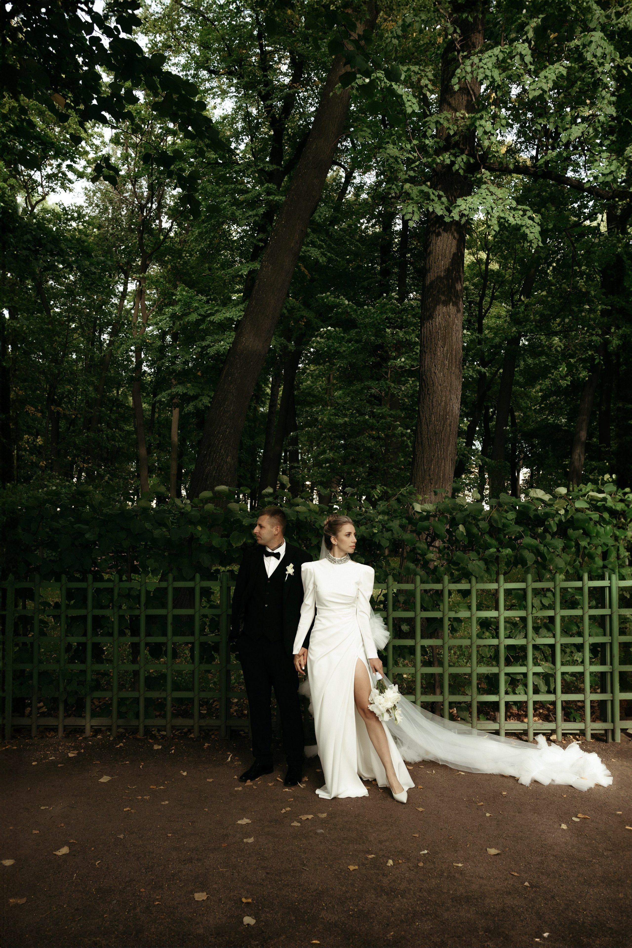 Однажды в летнем саду. Свадебный фотограф в Петербурге Таша Вайб