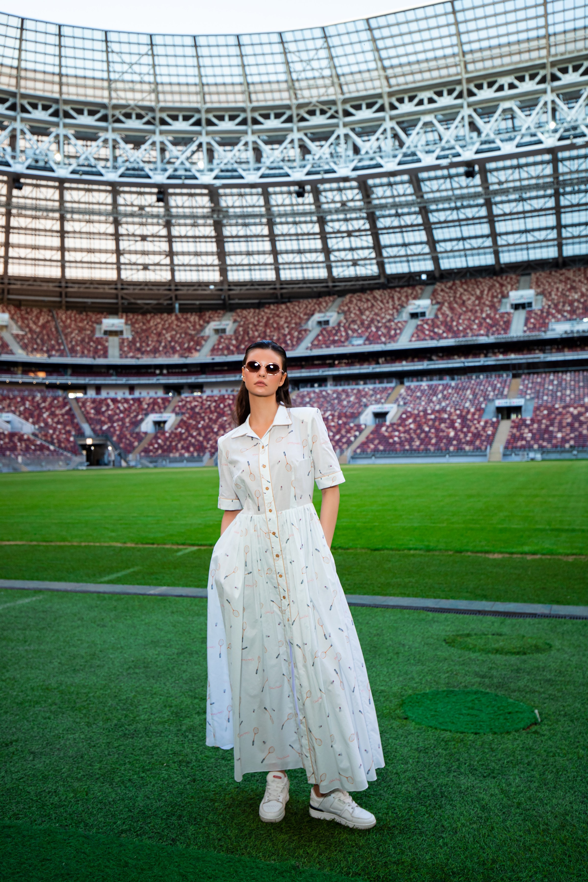 Показ Галины Подзолко в Лужниках. Репортажный и fashion фотограф в Москве Сергей Бардин