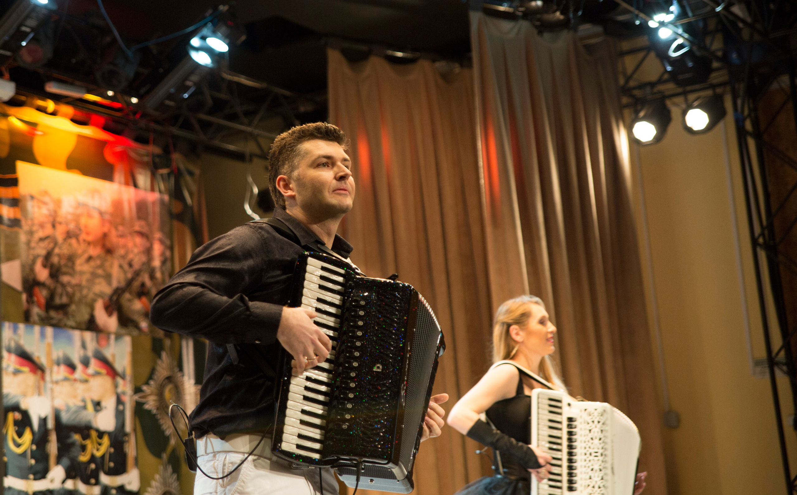 Аккордеонист Мирослав Лелюх