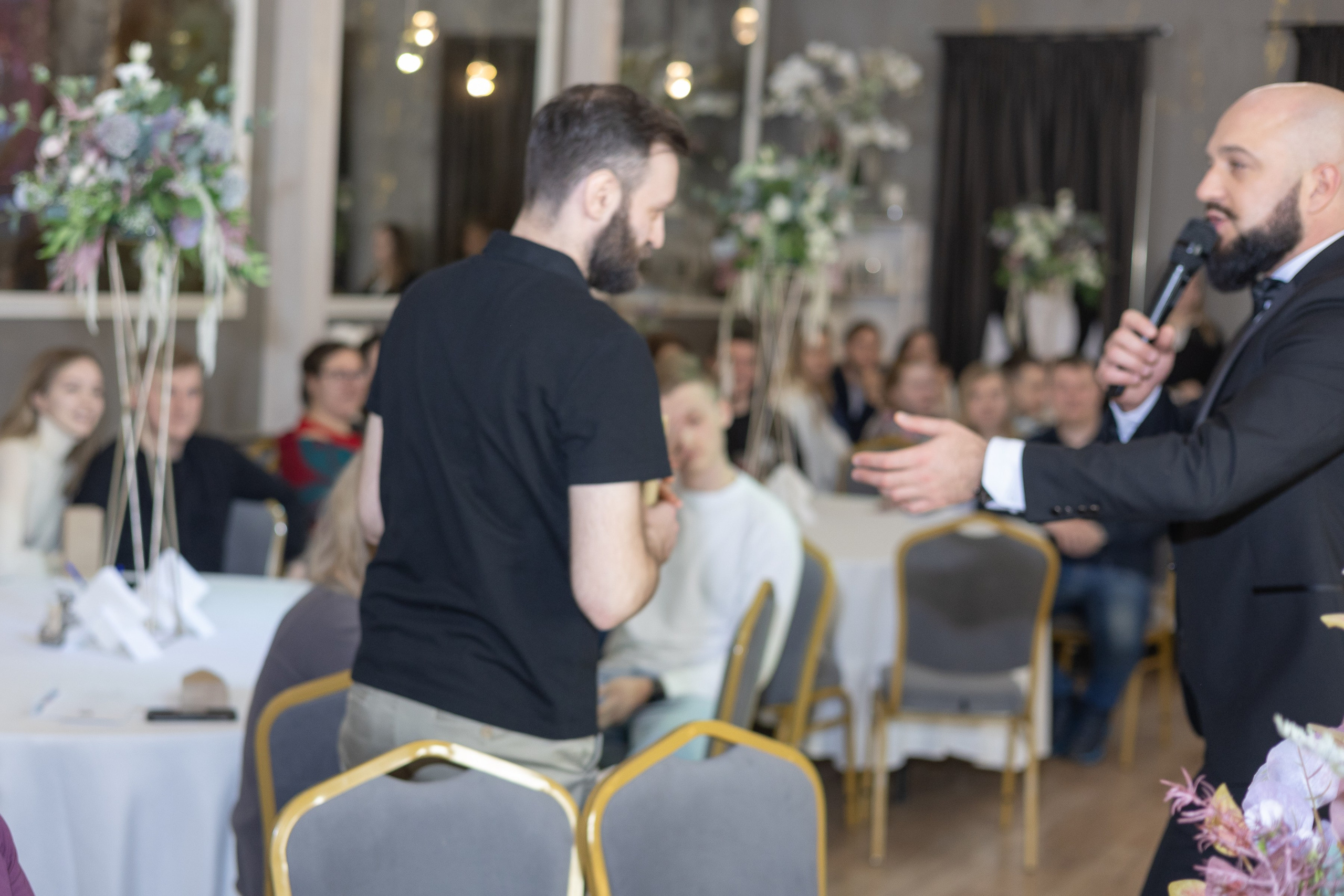 Свадебное чаепитие для молодоженов