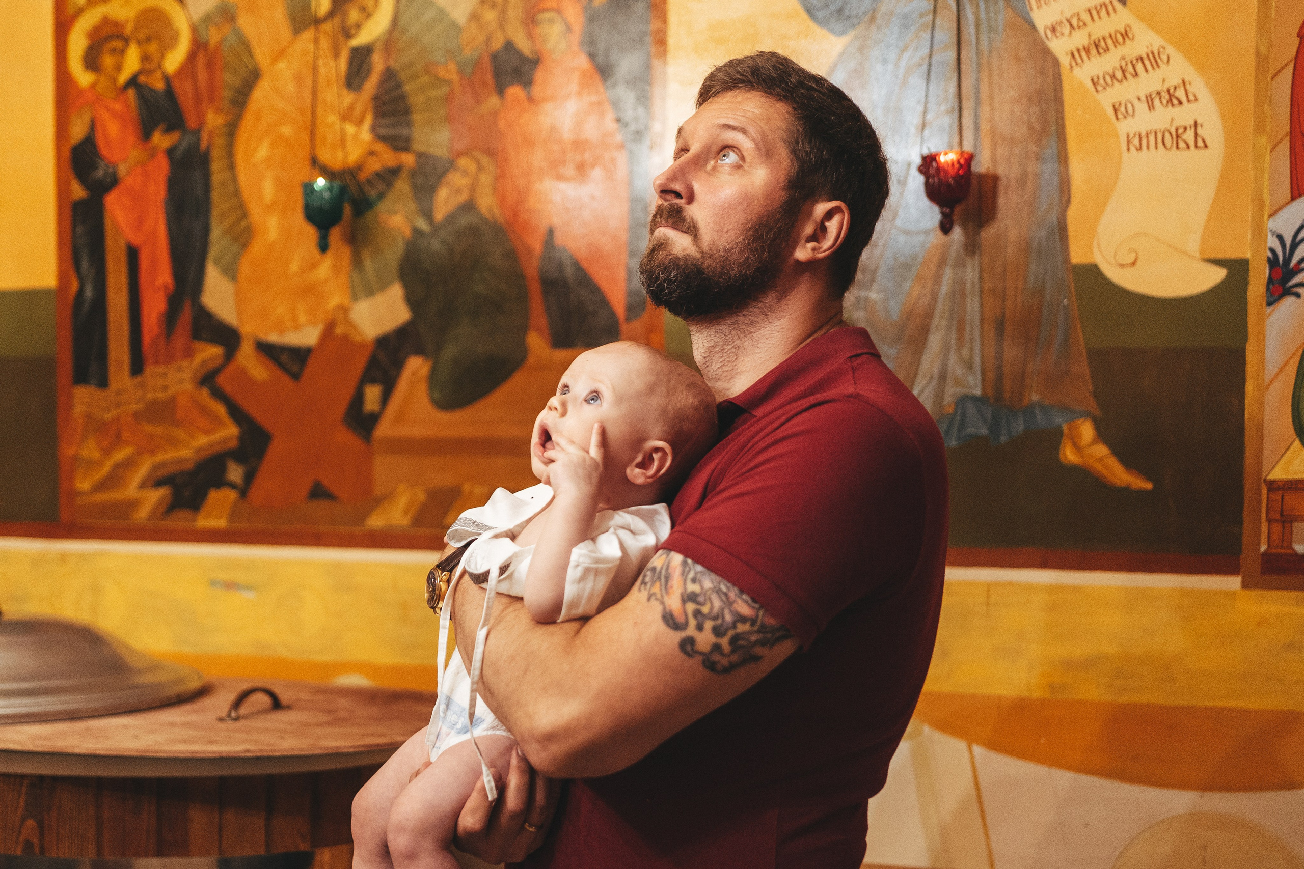 Крещение Алексей. Главная