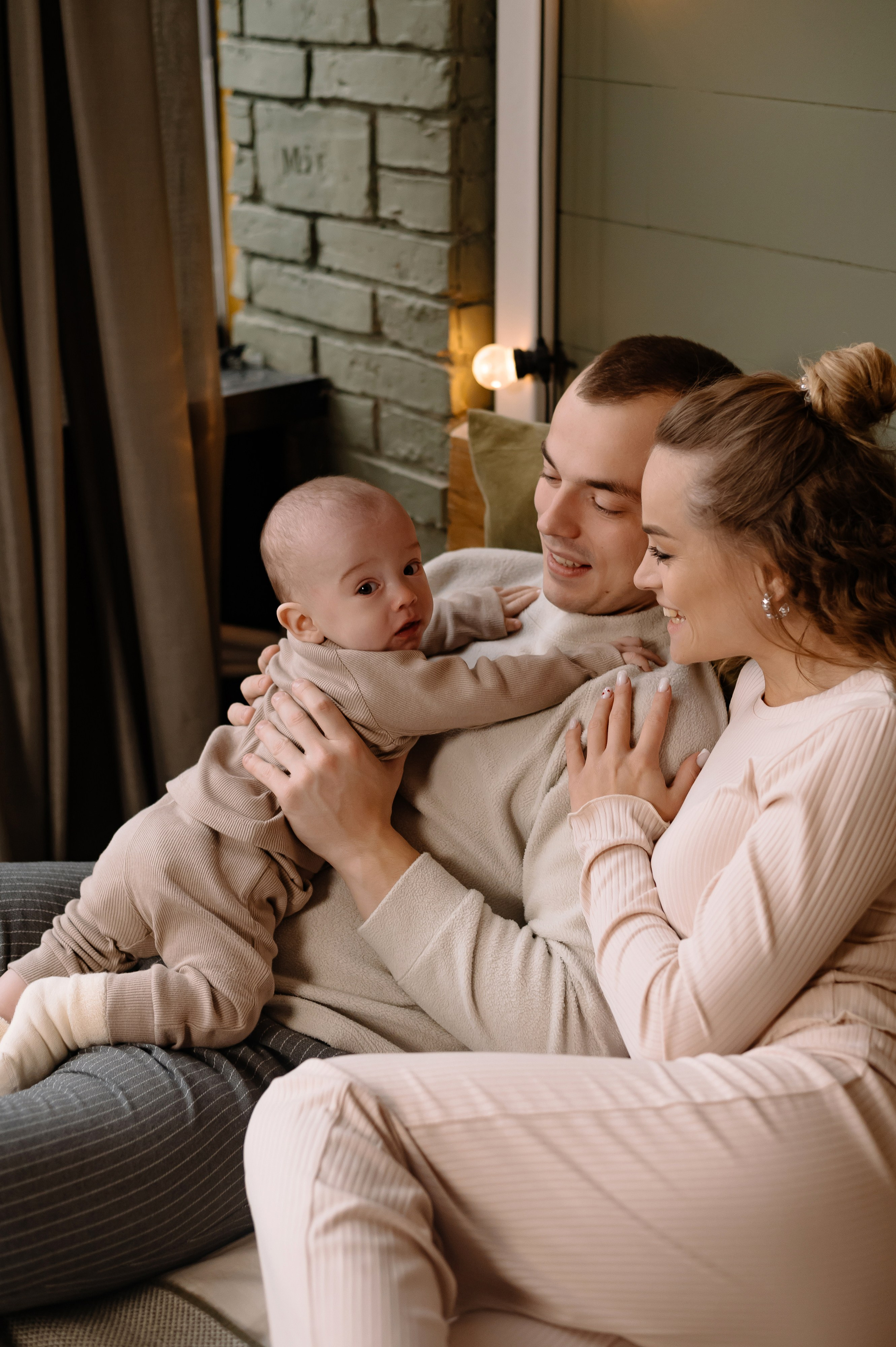 Первая семейная с малышом. Фотограф Минск Катерина Кирик