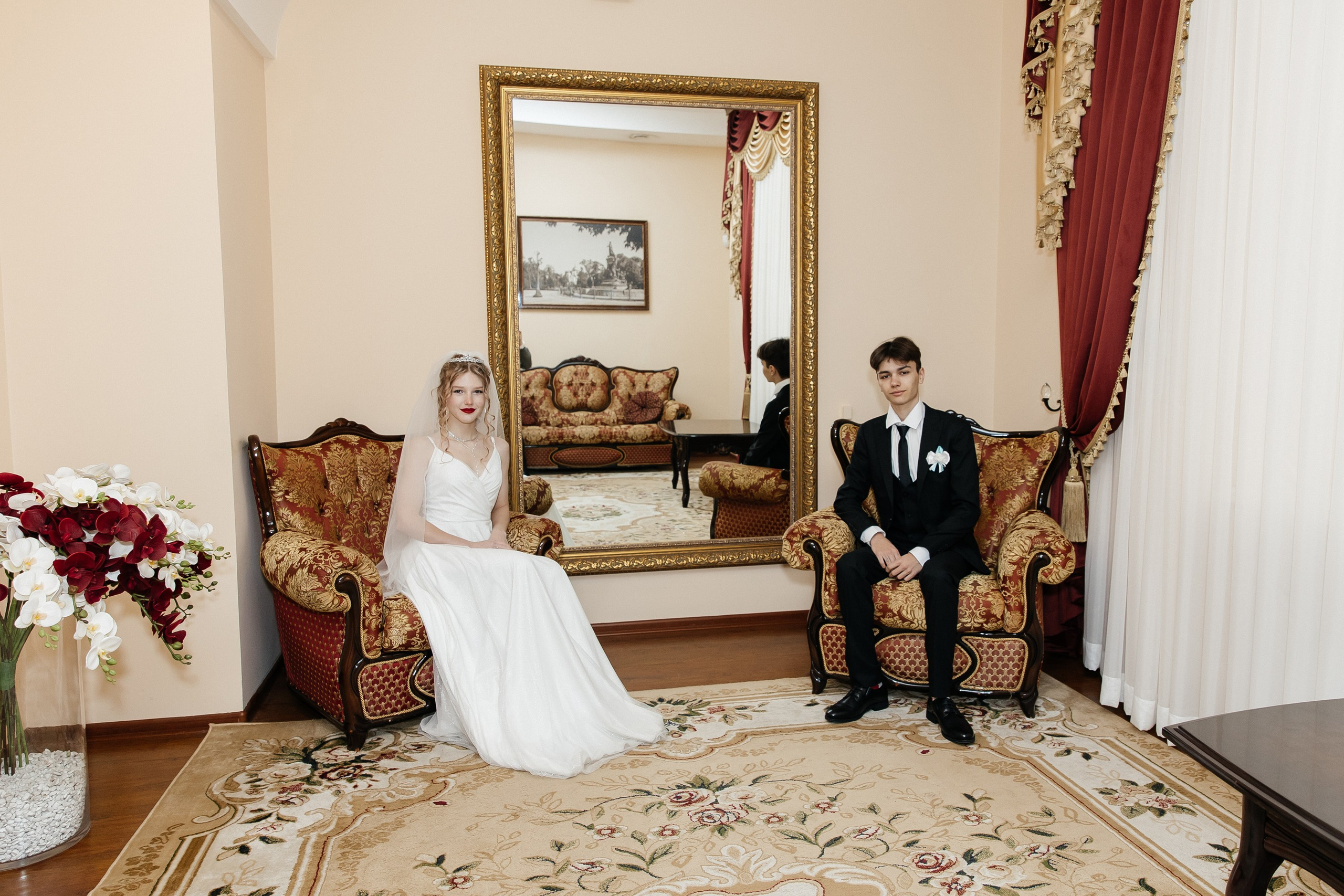 Роспись в Екатерининском зале 04.02.2025. Свадебный и семейный фотограф Виолетта Сидельникова. Краснодар, Россия, Беларусь, Европа