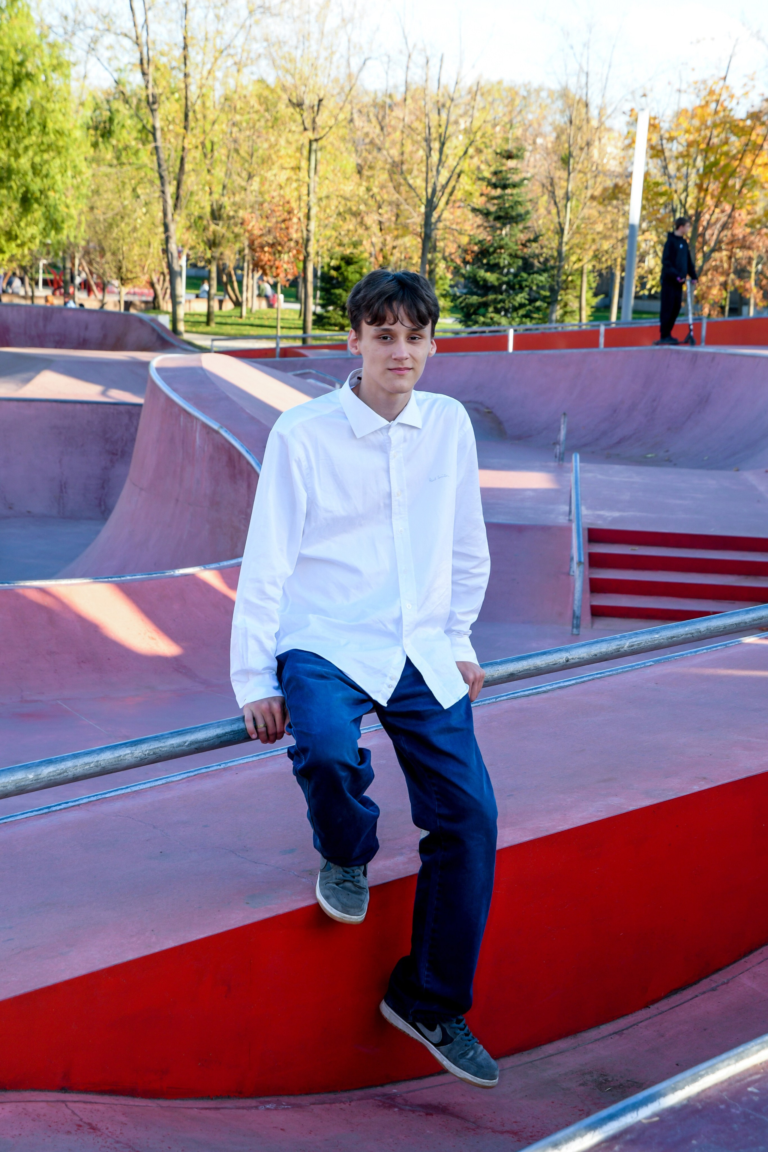 Фотосессия для выпускных альбомов в парке Галицкого. Вячеслав Скрипник Фотограф Краснодар