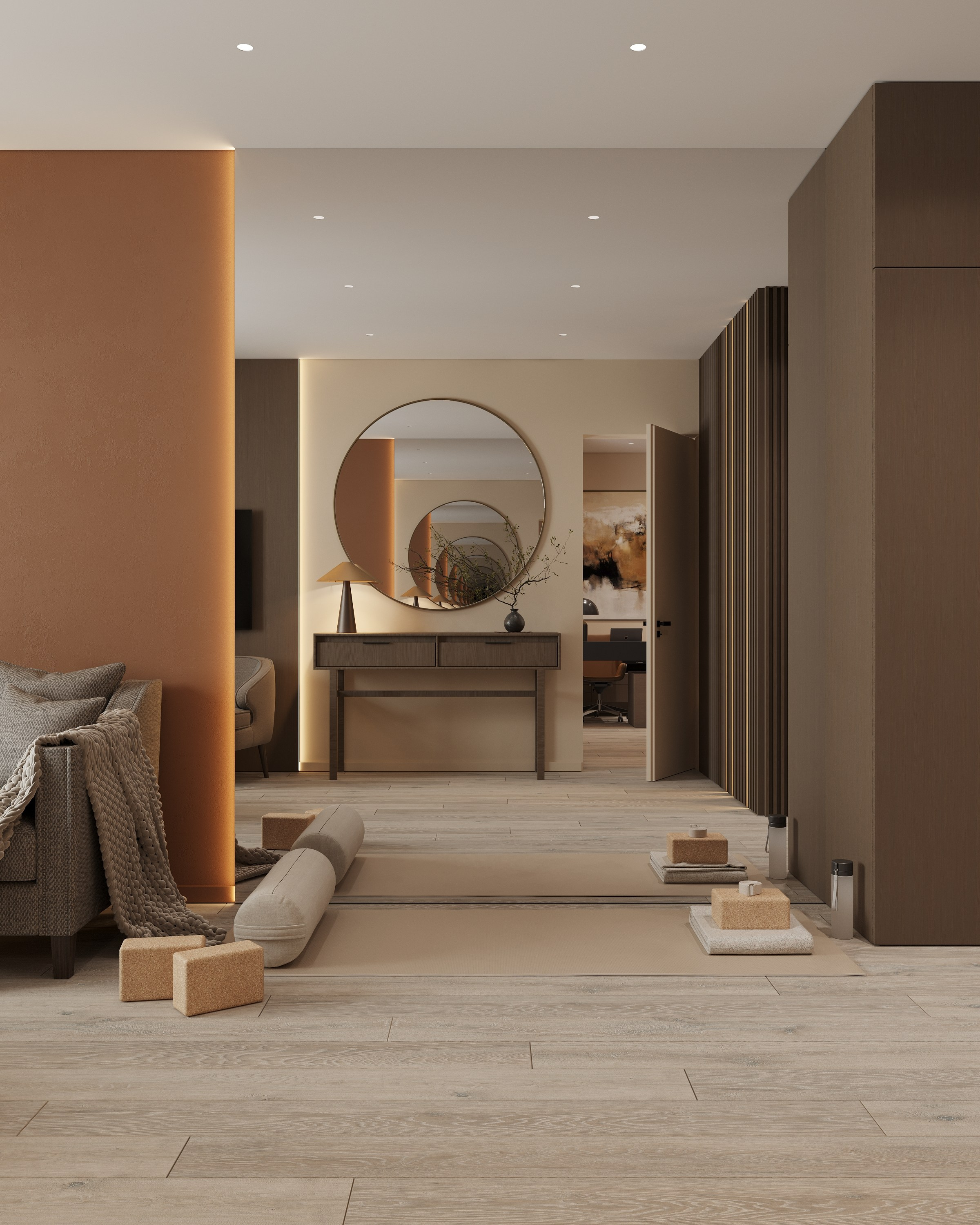 SPB | OFFICE WELL 59 м². 3d визуализатор Анастасия Науменко