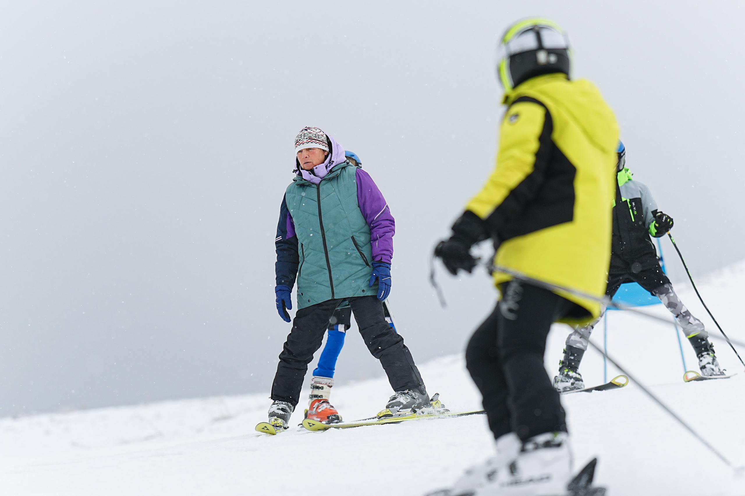 Горные лыжи. Первенство Центрального Федерального Округа. GS U14 Шуколово. Фотограф Студитский Евгений