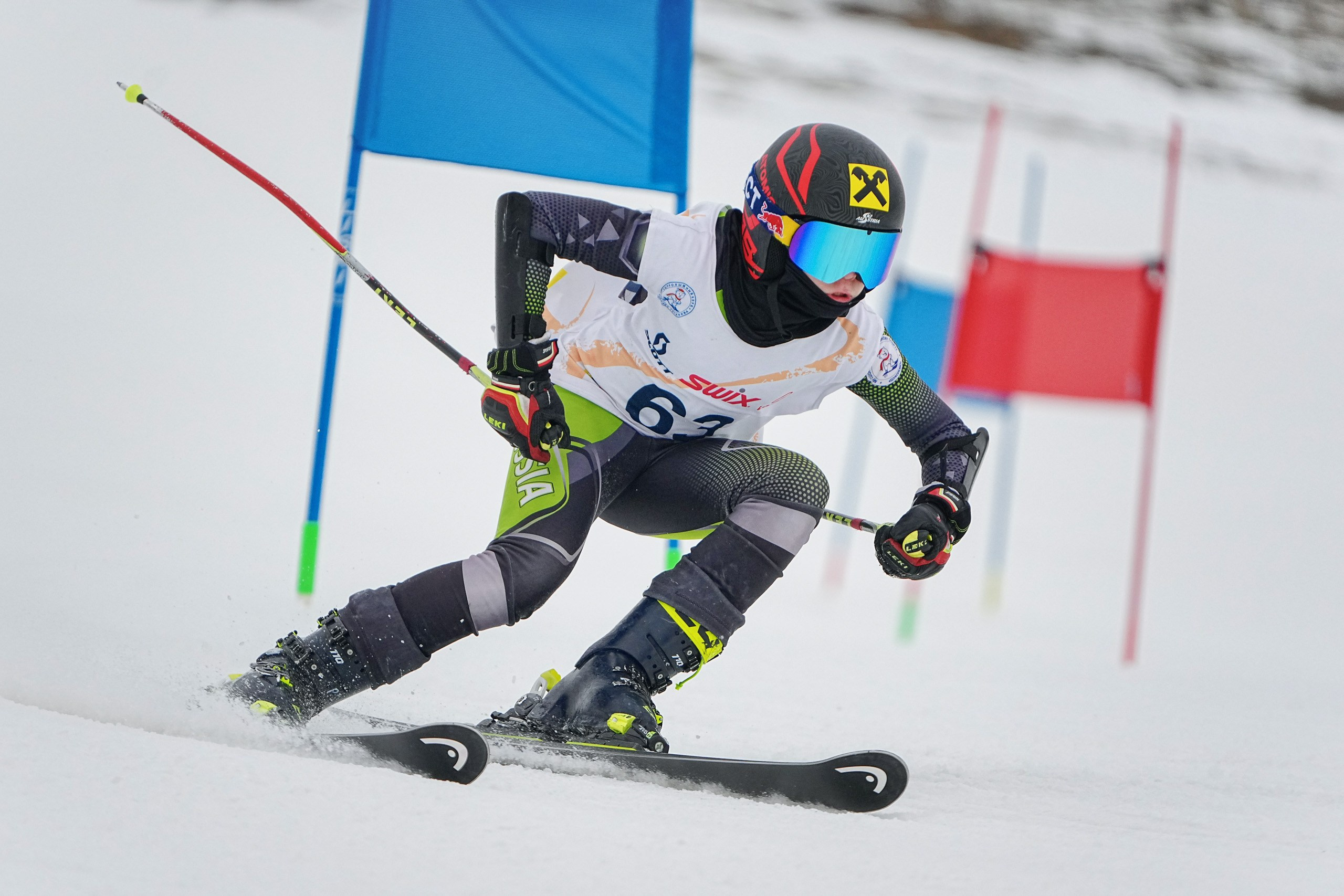 Горные лыжи. Первенство МО, GS U14, U16. Фотограф Студитский Евгений